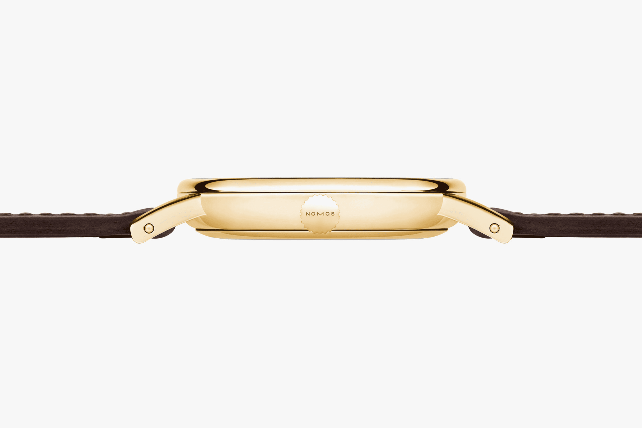 「NOMOS Glashütte Ludwig Gold 33 LD2A2W233｜自社製キャリバー搭載の希少なゴールド製ユニセックス手巻き腕時計」