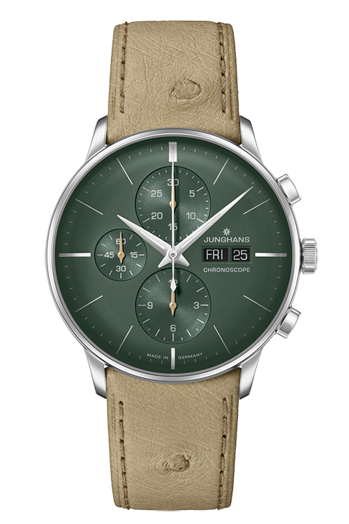 JUNGHANS（ユンハンス）は、1861年創業のドイツ・シュランベルクに本拠を構える名門時計ブランド。バウハウスの精神を継承し、機能美と合理性を極めたデザインで世界中の時計愛好家を魅了してきました。シンプルでありながら独自の存在感を放つマックス・ビルをはじめ、フォーム、マイスター、1972シリーズなど、多彩なコレクションに共通するのは“ドイツらしい誠実なものづくり”への徹底したこだわり。精密なムーブメントと洗練された造形が調和するユンハンスの腕時計は、世代を超えて長く愛される機械式腕時計です。東京でユンハンスの時計をお探しなら、正規販売店・阪急メンズ東京 FORTUNE TIMEへ。都内でも有数の充実した展示数を誇り、クラシックからモダンまで幅広いラインナップをご覧いただけます。