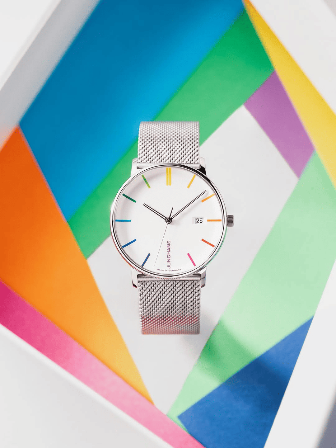 FORM Quarz Bauhaus Edition41/4580.44　ユンハンス　JUNGHANS