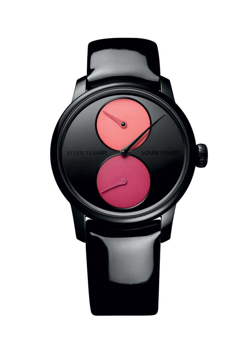 ノワールモンX ルイ・エラール×シルヴィ・フルーリー パレット オブ シャドウ LE85238NN42BVAS89 Louis Erard（ルイ・エラール）は、1929年にスイス・ジュラ山脈で創業した独立系時計ブランド。スイス伝統の時計製造を継承しながら、象徴的な“レギュレーター表示”や、コラボレーションによる革新的デザインを多数送り出すクリエイティブな高級機械式腕時計ブランドです。丁寧な仕上げとクラフツマンシップを重視しつつ、実直な価格設定で本格的な機械式時計の魅力を広く届ける姿勢が世界の時計愛好家から支持されています。個性と伝統を併せ持つタイムピースを探す方に最適で、コレクションの１本目にも、次のステップにも選ばれるブランド。東京でルイ・エラールを探すなら、阪急メンズ東京 FORTUNE TIMEへ。正規販売店として定番モデルから最新コラボレーションモデルまで幅広いラインナップをご覧いただけます。