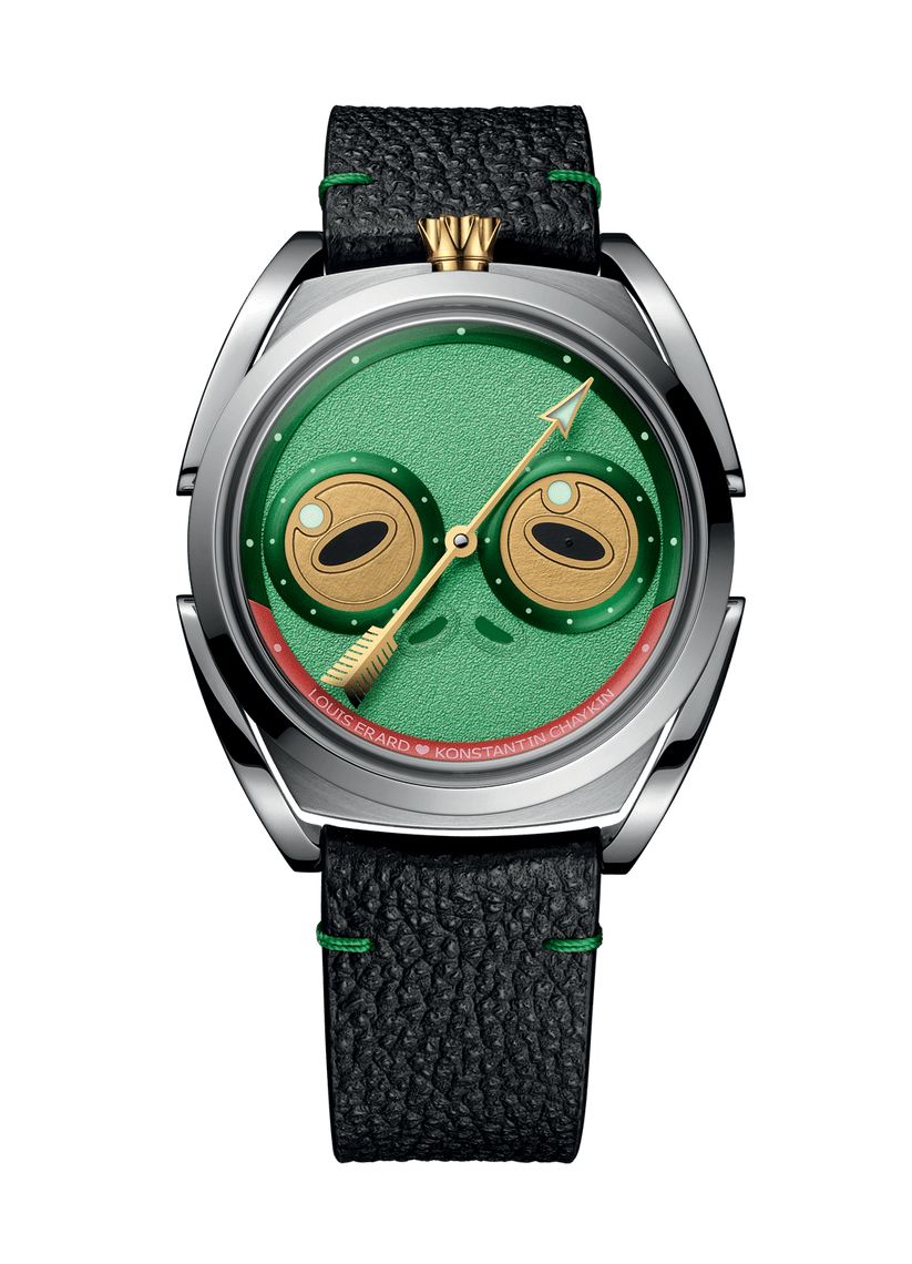 「Noirmont」X　Regulator　 Louis Erard × Konstantin Chaykin Unfrogettable LE85340AA01BVA191 ルイエラール　コンスタンティンチャイキン