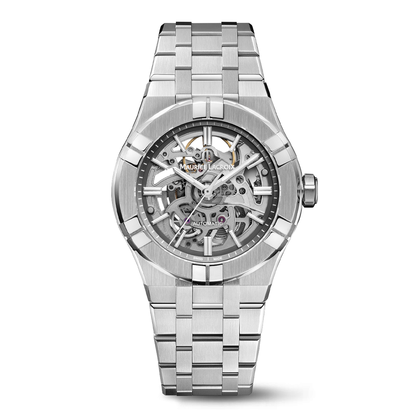 AIKON AUTOMATIC SKELETON AI6007-SS002-030-1　アイコン　MAURICE LACROIX  モーリスラクロア