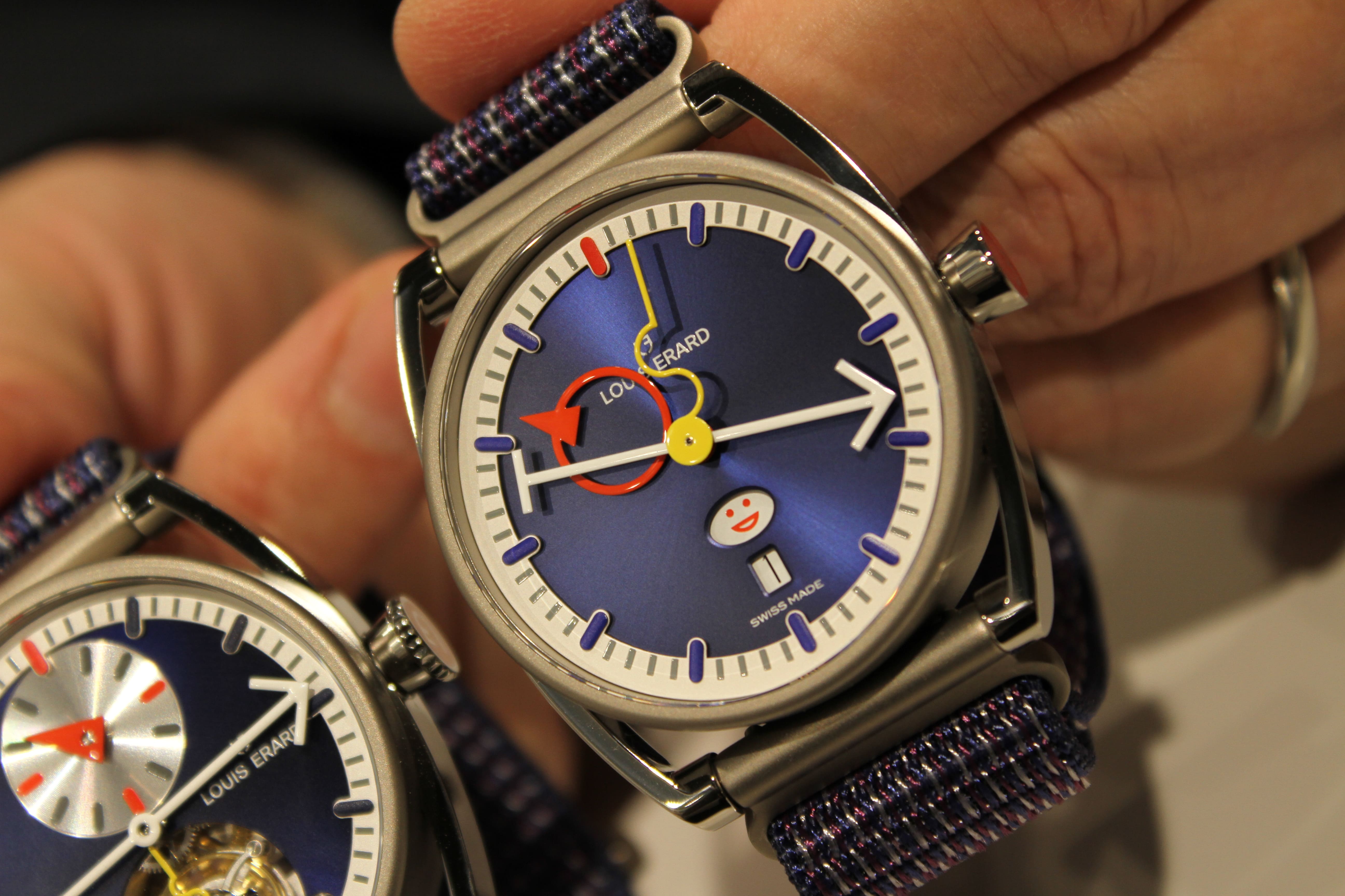 Louis Erard ×Alain Silberstein Hall of Fame Collection Smile-Day Blue LE75357TT05BTT90