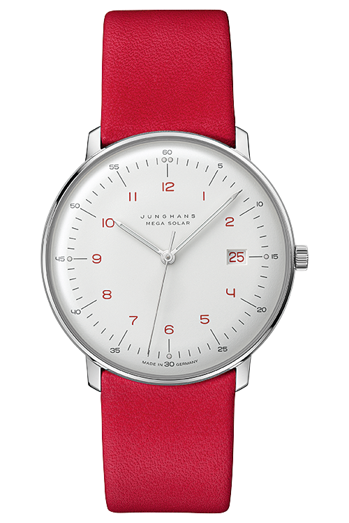 ユンハンス（JUNGHANS）「マックス・ビル（max bill）」は、時をシンプルに美しく表現したドイツデザインの傑作。誕生日や就職、結婚記念日など、人生の節目に贈る特別な腕時計として人気の高いコレクションです。控えめながら深い存在感を放つデザインは、長く愛用できる一生もの。東京でユンハンスのプレゼントを選ぶなら阪急メンズ東京へ。都内最大級の展示数を誇り、贈り物にふさわしいマックス・ビルを実際に手に取ってご覧いただけます。  ユンハンス（JUNGHANS）「マックス・ビル（max bill）」は、ドイツ・バウハウスの哲学を継承した機能美とミニマルデザインの腕時計コレクション。無駄のないフォルムと高い視認性で、時代を超えて愛される名作。東京でユンハンスのマックス・ビルを購入するなら阪急メンズ東京がおすすめ。都内最大級の展示数を誇り、手巻き・自動巻き・クロノスコープなど幅広いラインナップをご覧いただけます。