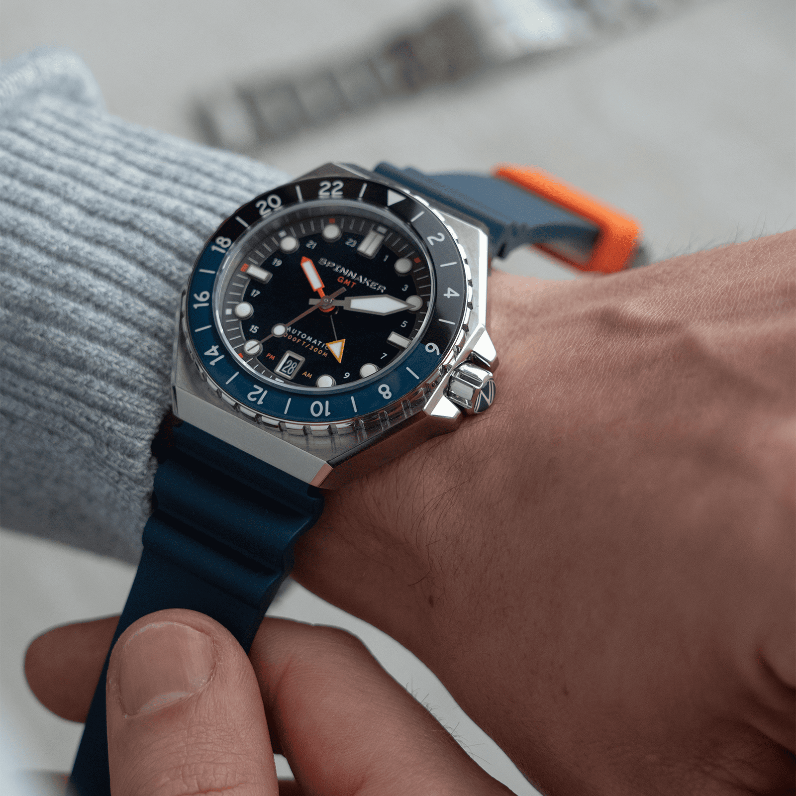 DUMAS GMT AUTOMATIC SP-5119-22　スピニカー　SPINNAKER