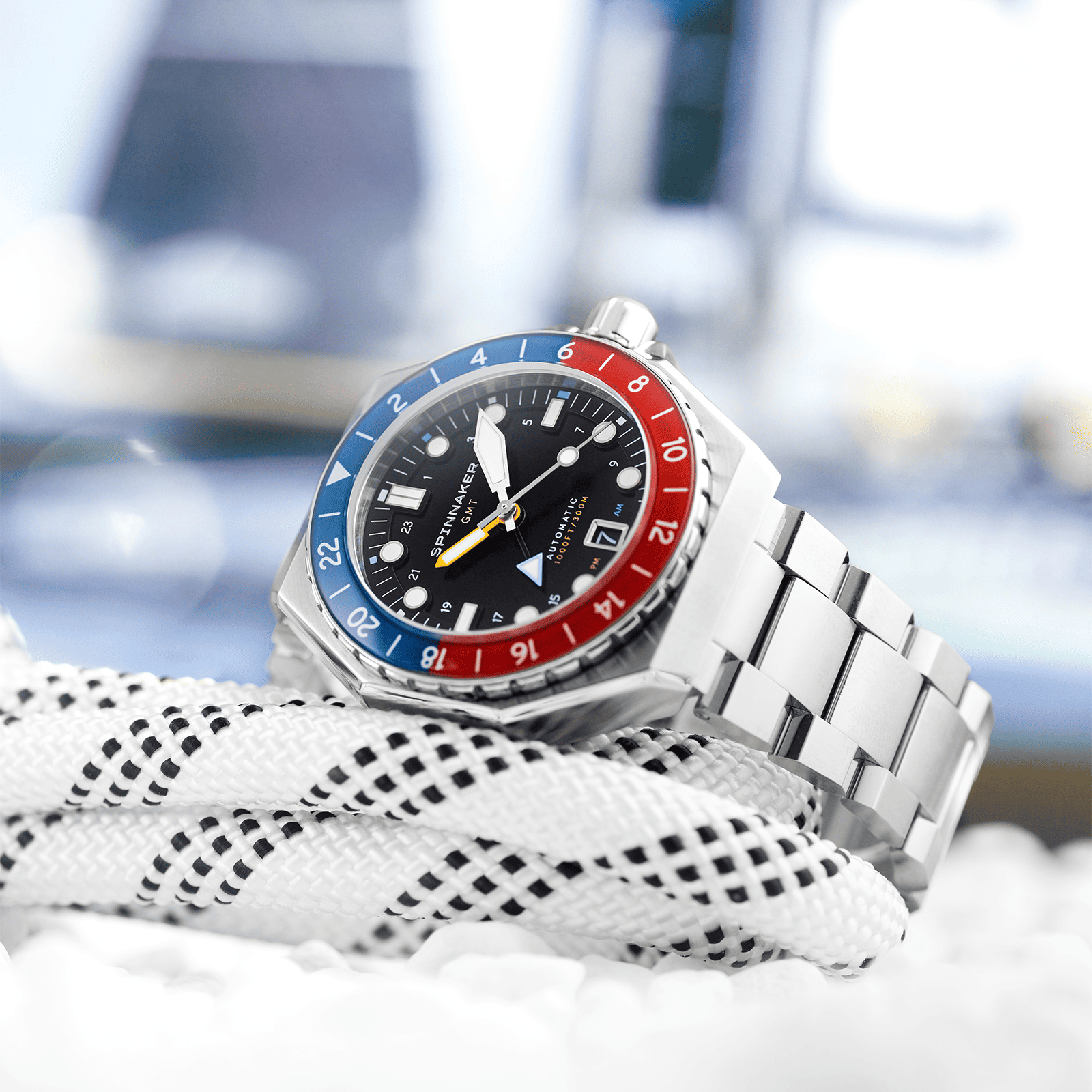 DUMAS GMT AUTOMATIC SP-5119-44　SUPINNAKER スピニカー