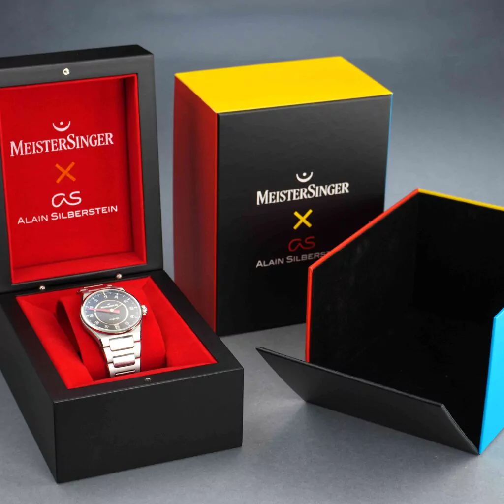 MeisterSinger × Alain Silberstein Edition Kaenos Grand Date　REF. ED-KSGD-AS2025（225本限定）