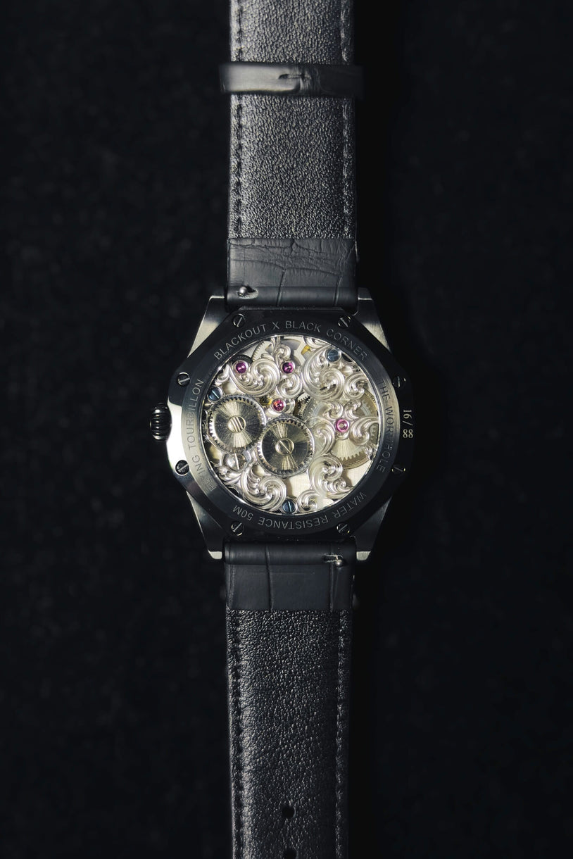 "The Wormhole"　BOXPETBWORMHOLE　ブラックアウトウォッチ　BLACKOUTWATCH