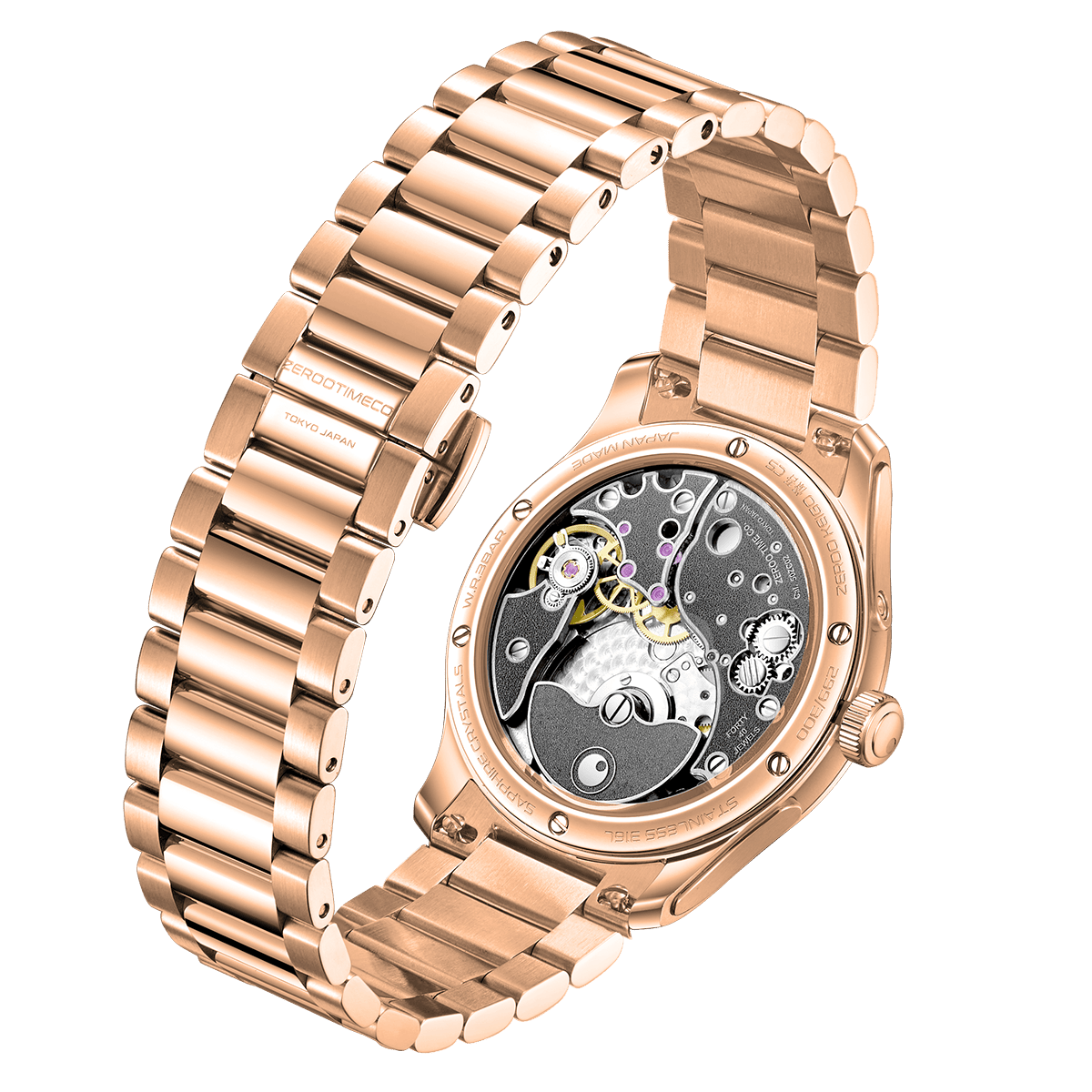 ZEROO C5 KEIGO Classic Automatic Moon Phase Limited Edition 300pcs　ZC005RWH