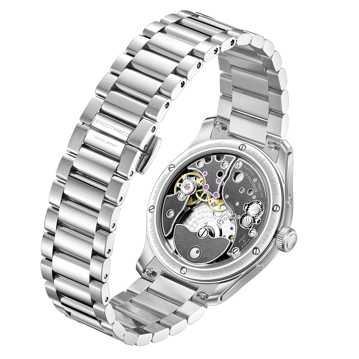 [NEW] ZEROO C5 KEIGO Classic Automatic Moon Phase Limited Edition 300pcs　ZC005SLB