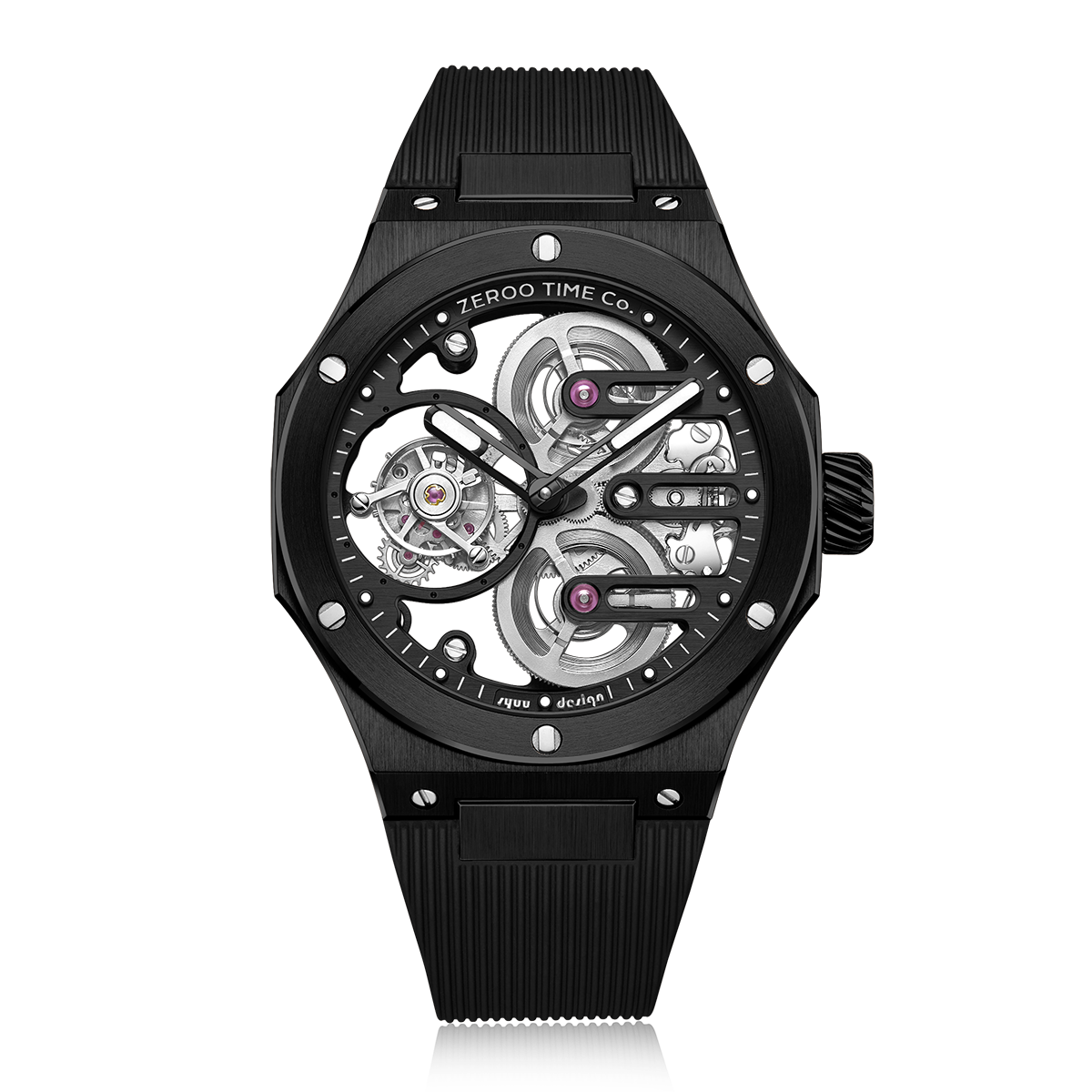  阪急メンズ館　ZEROO ゼロ　ゼロタイム　ZERO トゥールビヨン　高級時計　機械式時計　腕時計　ラグスポ　手巻き　スケルトン時計　複雑時計　メンズ腕時計