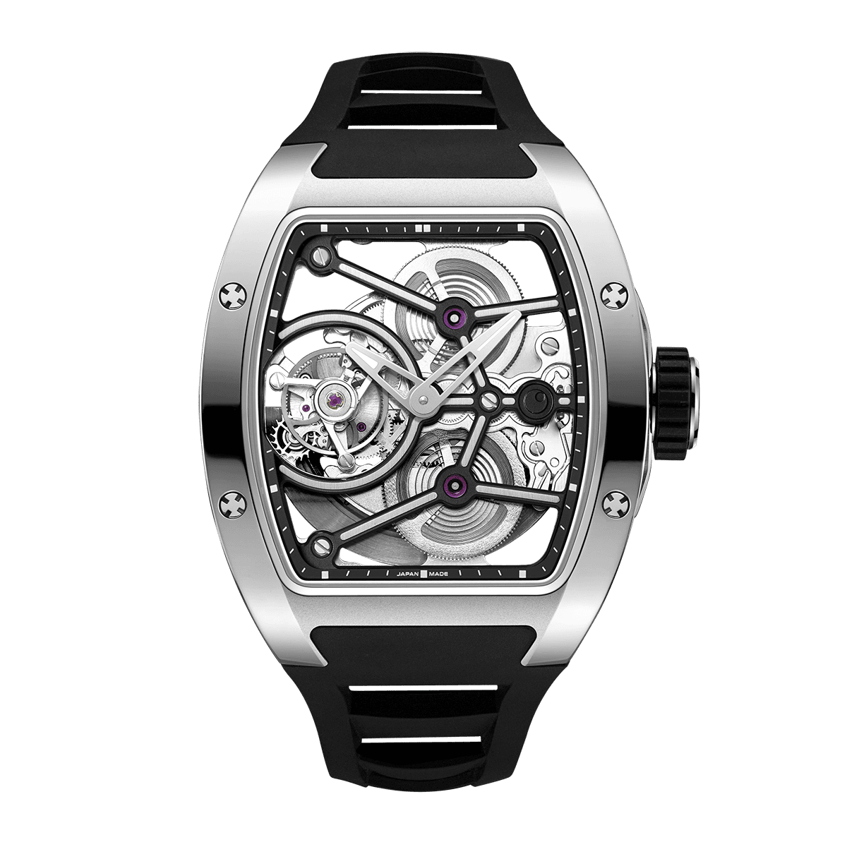 T10 THE ARCHER FULL SKELETON AUTOMATIC TOURBILLON ZT010PSBK