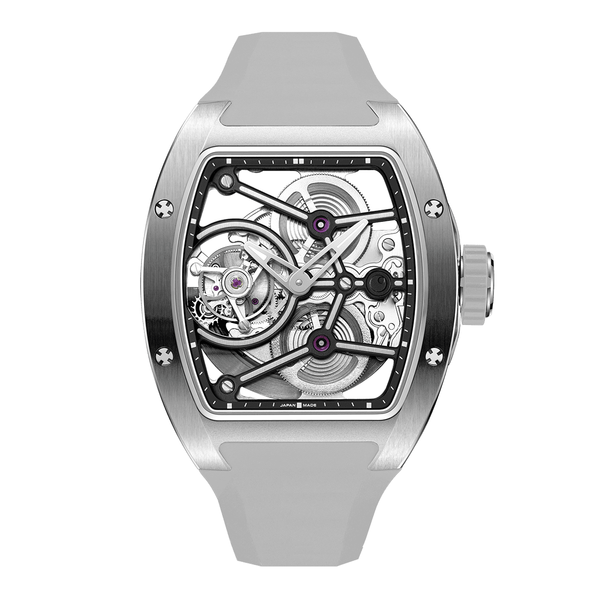 ZEROO T10 THE ARCHER FULL SKELETON AUTOMATIC TOURBILLON ZT010SSWH