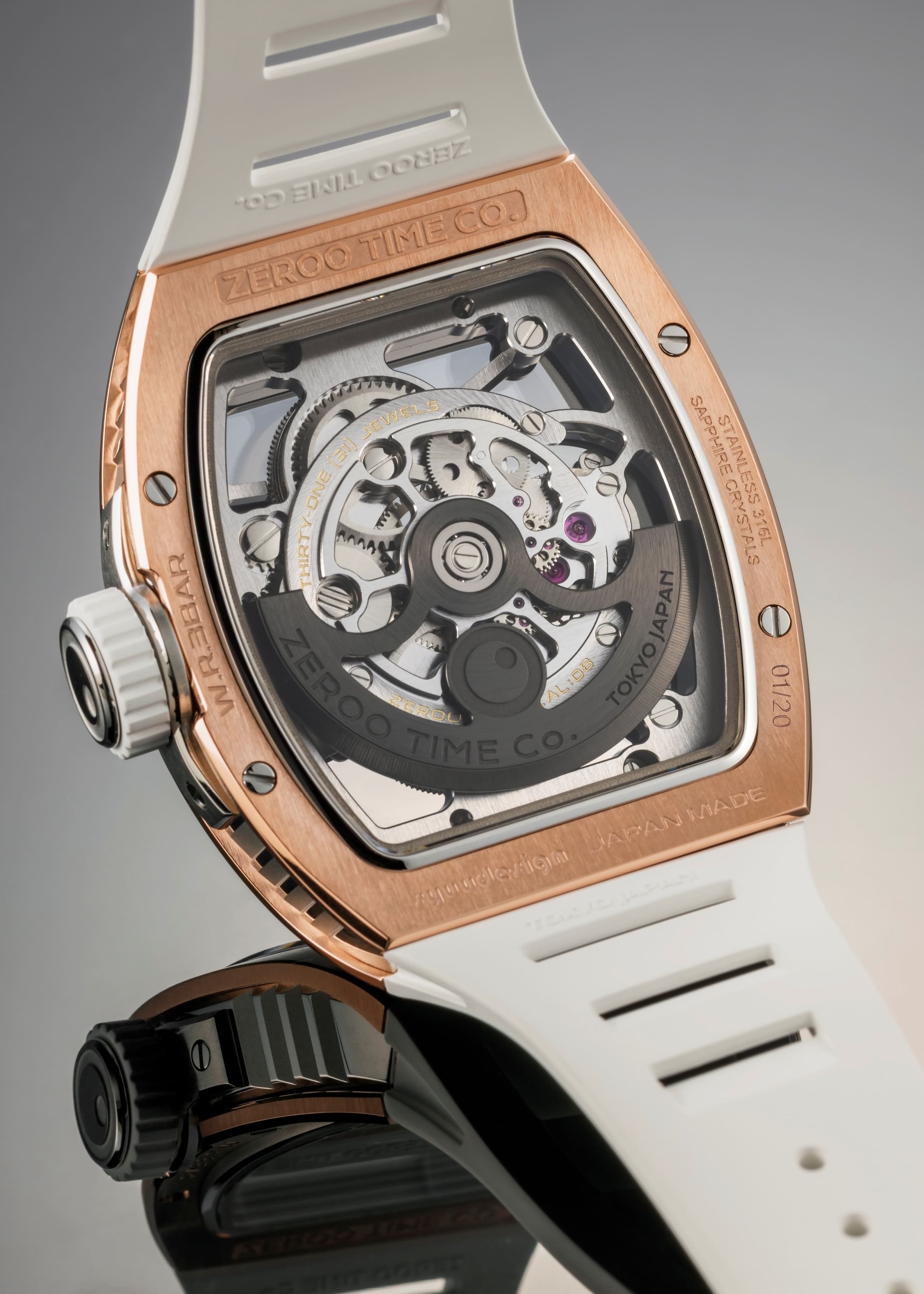 ZEROO T10  Automatic Tourbillon The Archer  阪急メンズ東京「FORTUNE TIME」20本限定モデル　品番:ZT010SRL