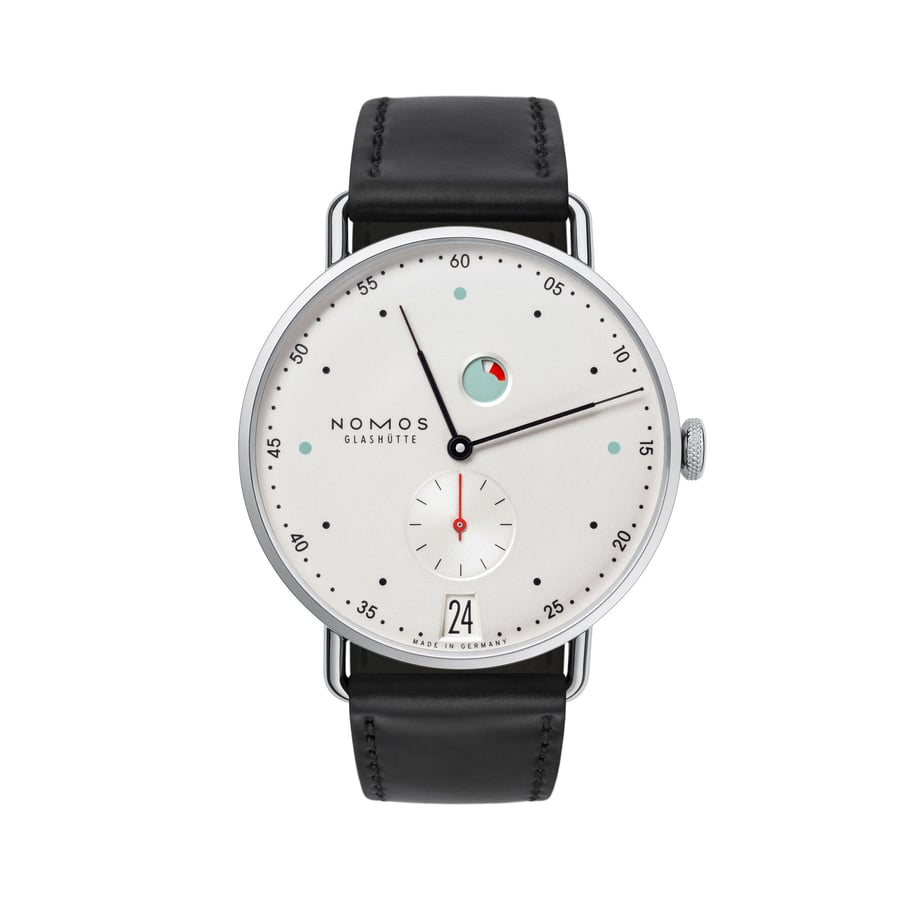NOMOS GLASHÜTTE  NOMOS ノモスMetro　パワーリザーブMT1D4W2　1101 　メトロ　機械式腕時計　時計