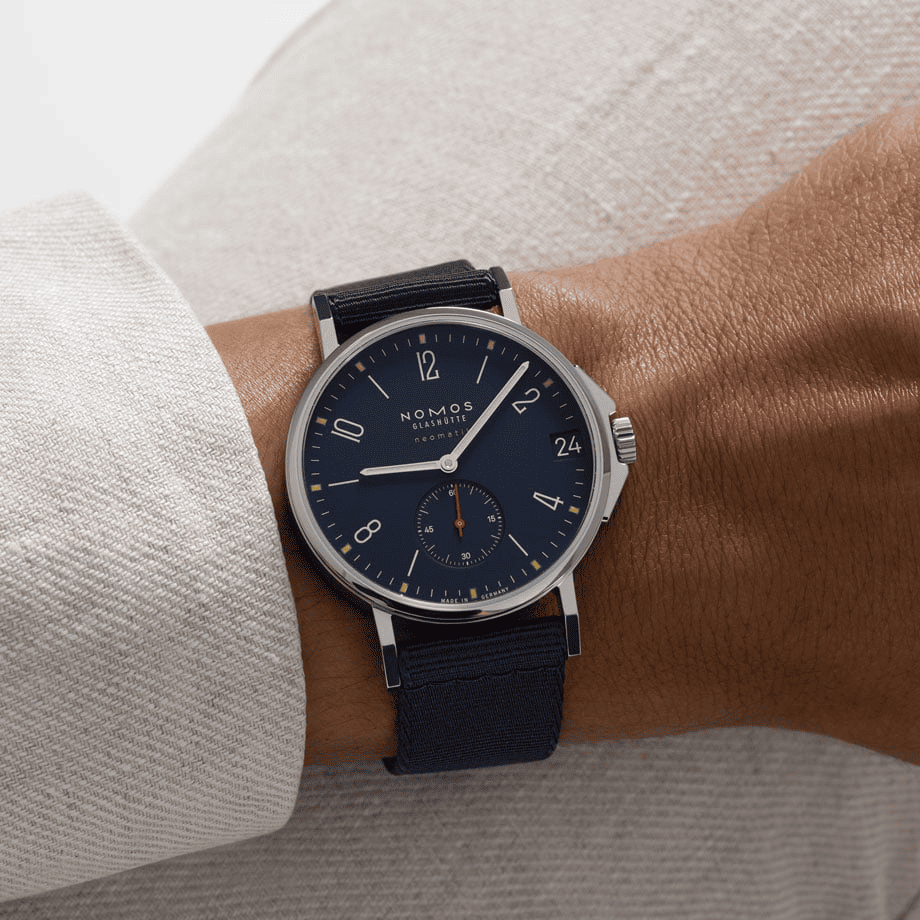 Ahoi neomatik 38 Date atlantic　NM528　NOMOS GLASHÜTTE  ノモス　NOMOS