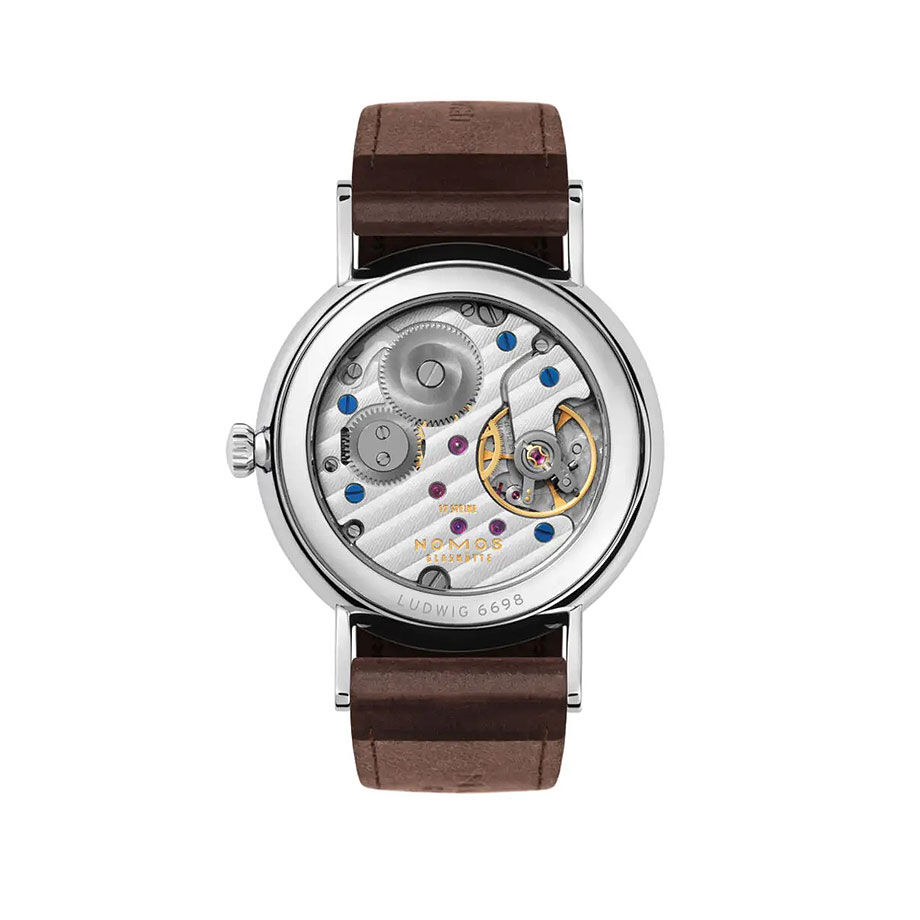 NOMOS GLASHÜTTE  NOMOS ノモス　高級手巻き　Ludwig 33 duo enamel white LD1A22EW233　249　手巻き　機械式時計　腕時計