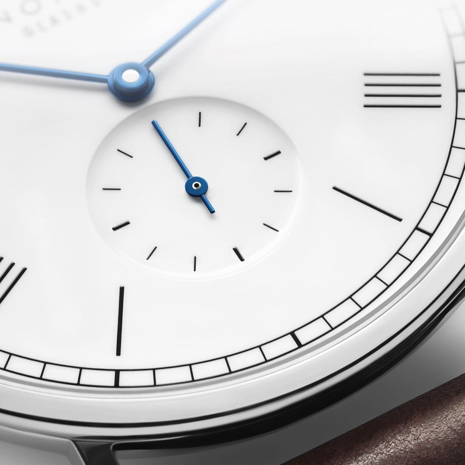 Ludwig 38 enamel white  LD1A2EW238　237 NOMOS GLASHÜTTE  NOMOS ノモス