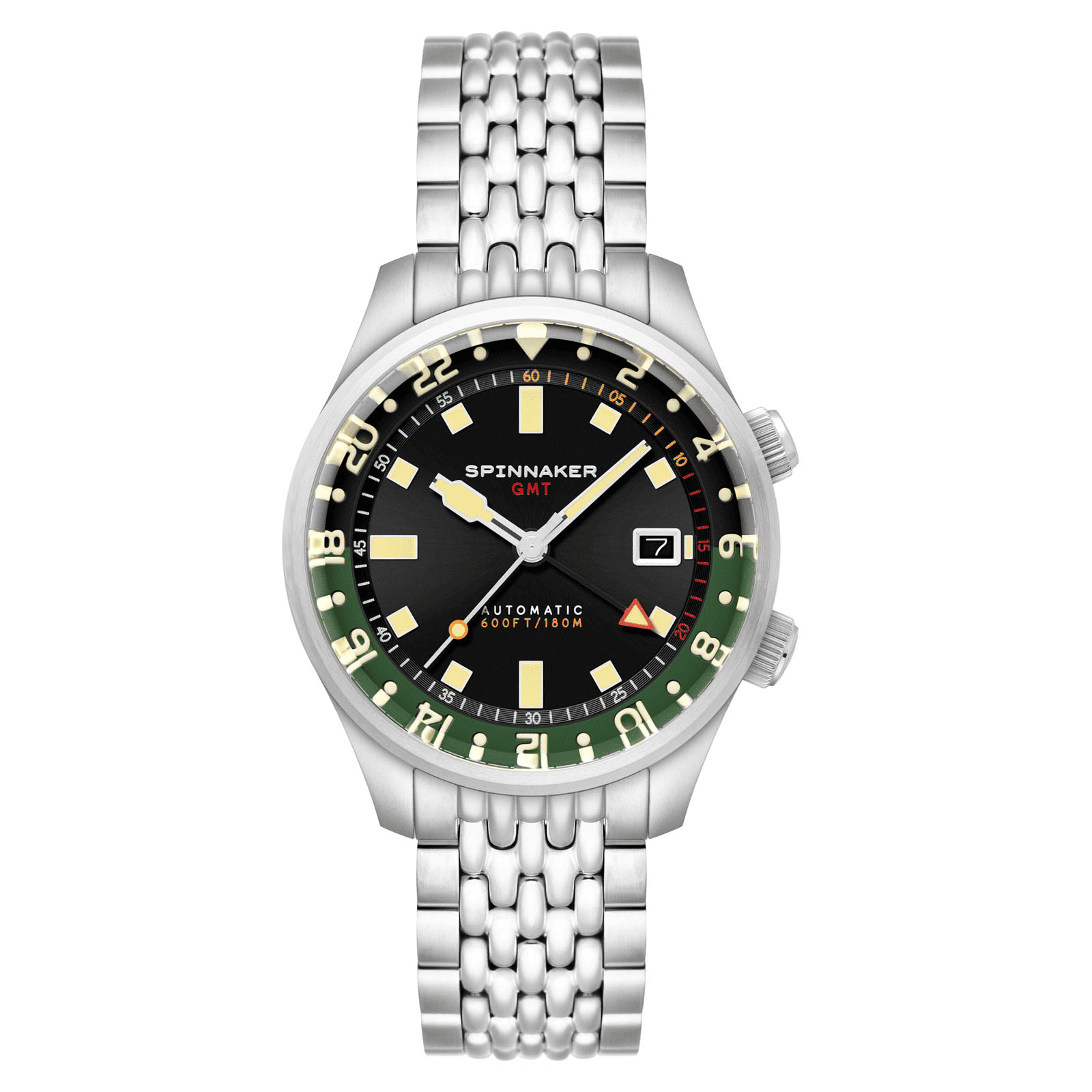 BRADNER GMT AUTOMATIC スピニカー　ダイバーズ　　SP-5121-44　SPINNAKER　機械式時計　自動巻き時計 