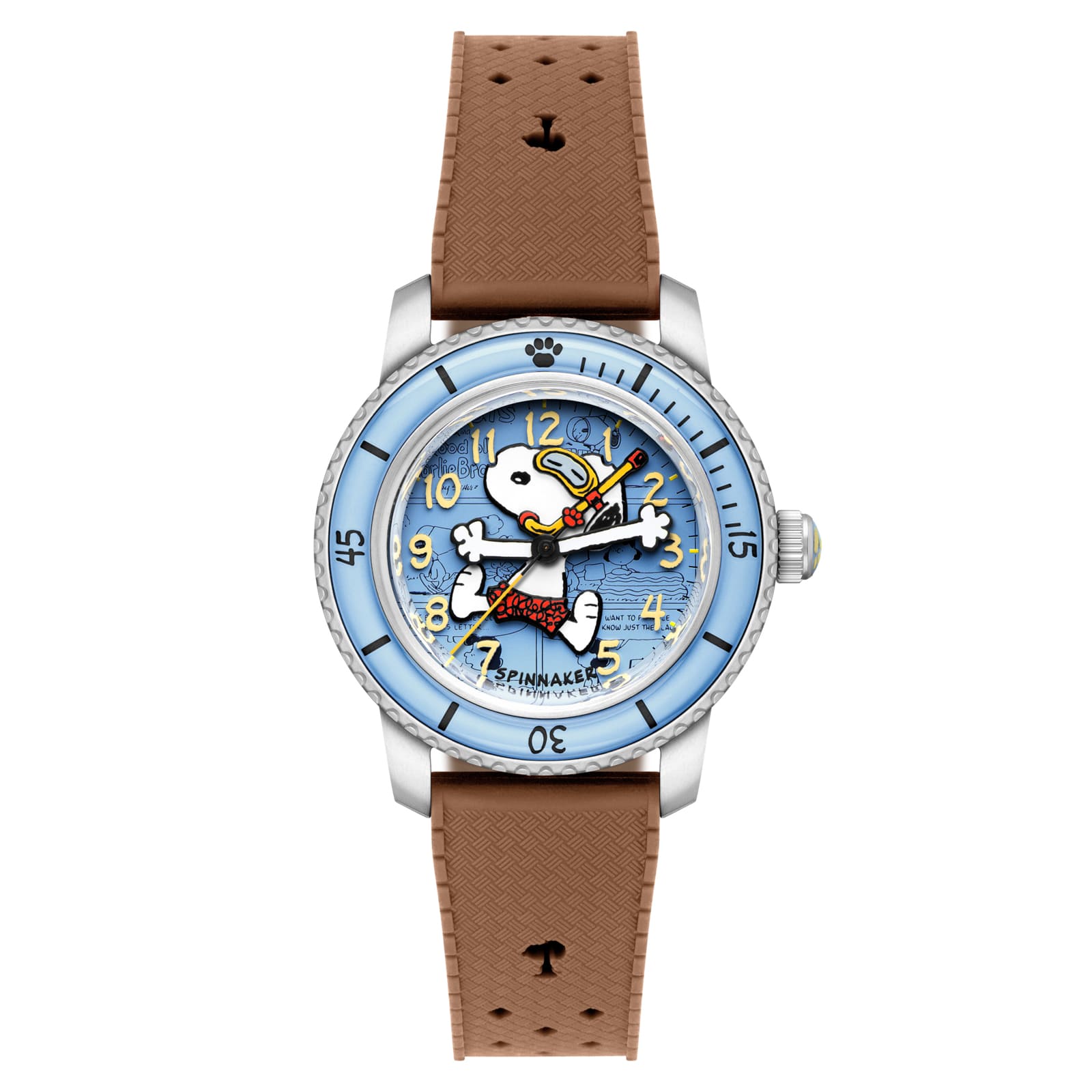 FLEUSS PEANUTS SNOOPY SEASIDE SNORKEL LIMITED EDITION　SP-5186-03 "Breezy Cocoa"