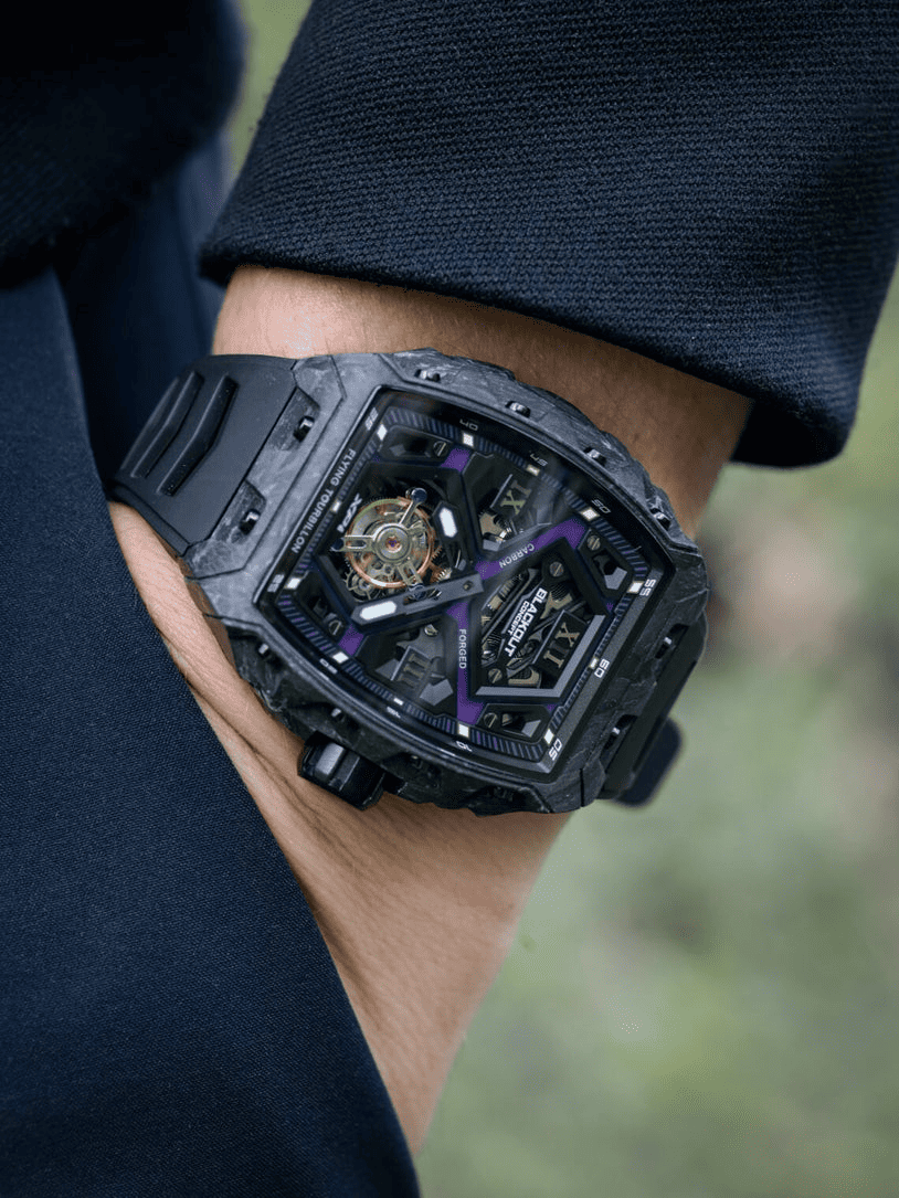  XP1 Tourbillon LT Black / BOXP1TBLTCUV「今注目の高級ファッションウォッチ、BLACKOUT WATCHES XP1｜日本初上陸でトレンド最前線へ」