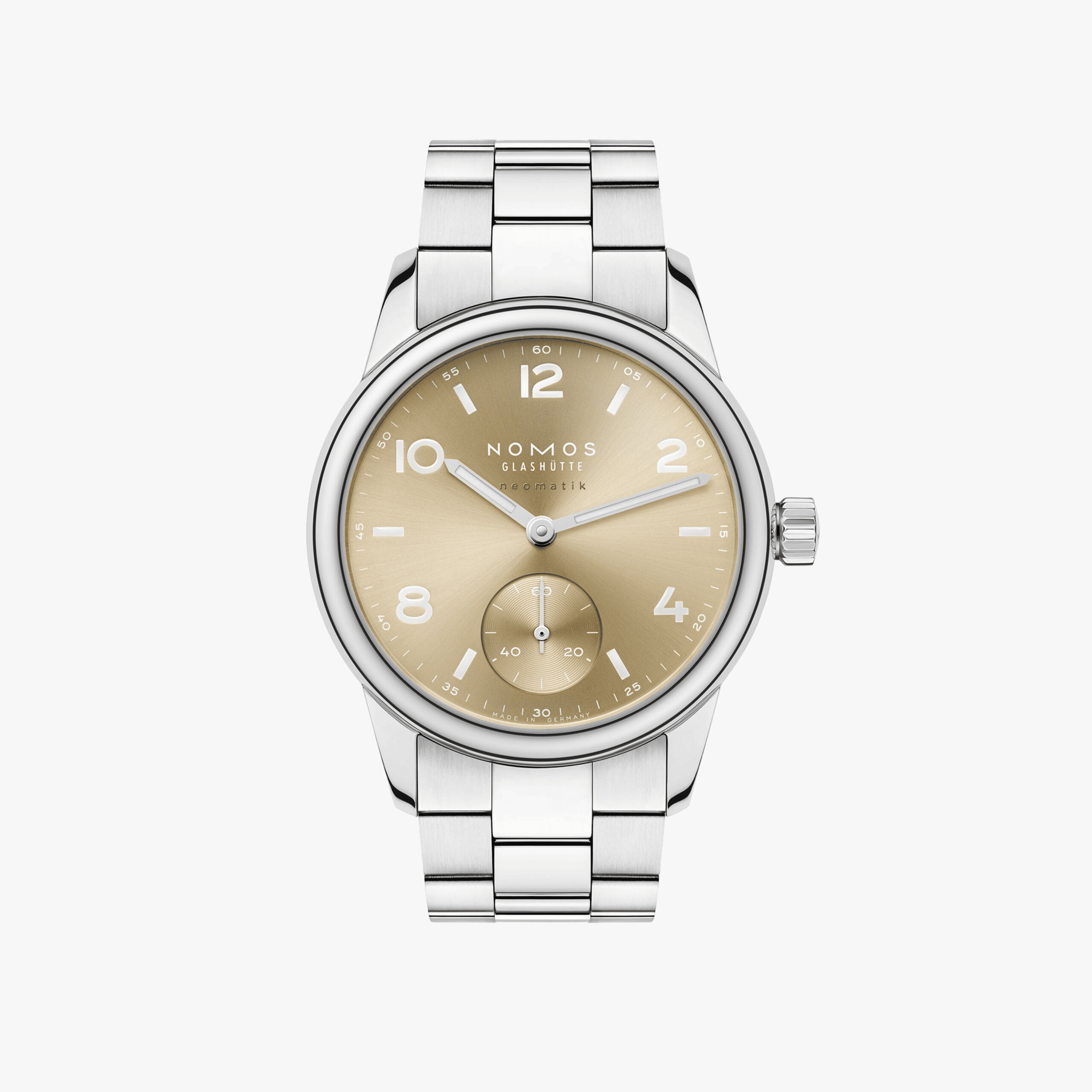 NOMOS Glashütte NM755 クラブ・スポーツ ネオマティック 34mm―直径わずか34mmの超薄型ケースに自社製ムーブメントDUW 3001を搭載、200m防水も備えたミニマル派必見のドイツ製機械式腕時計