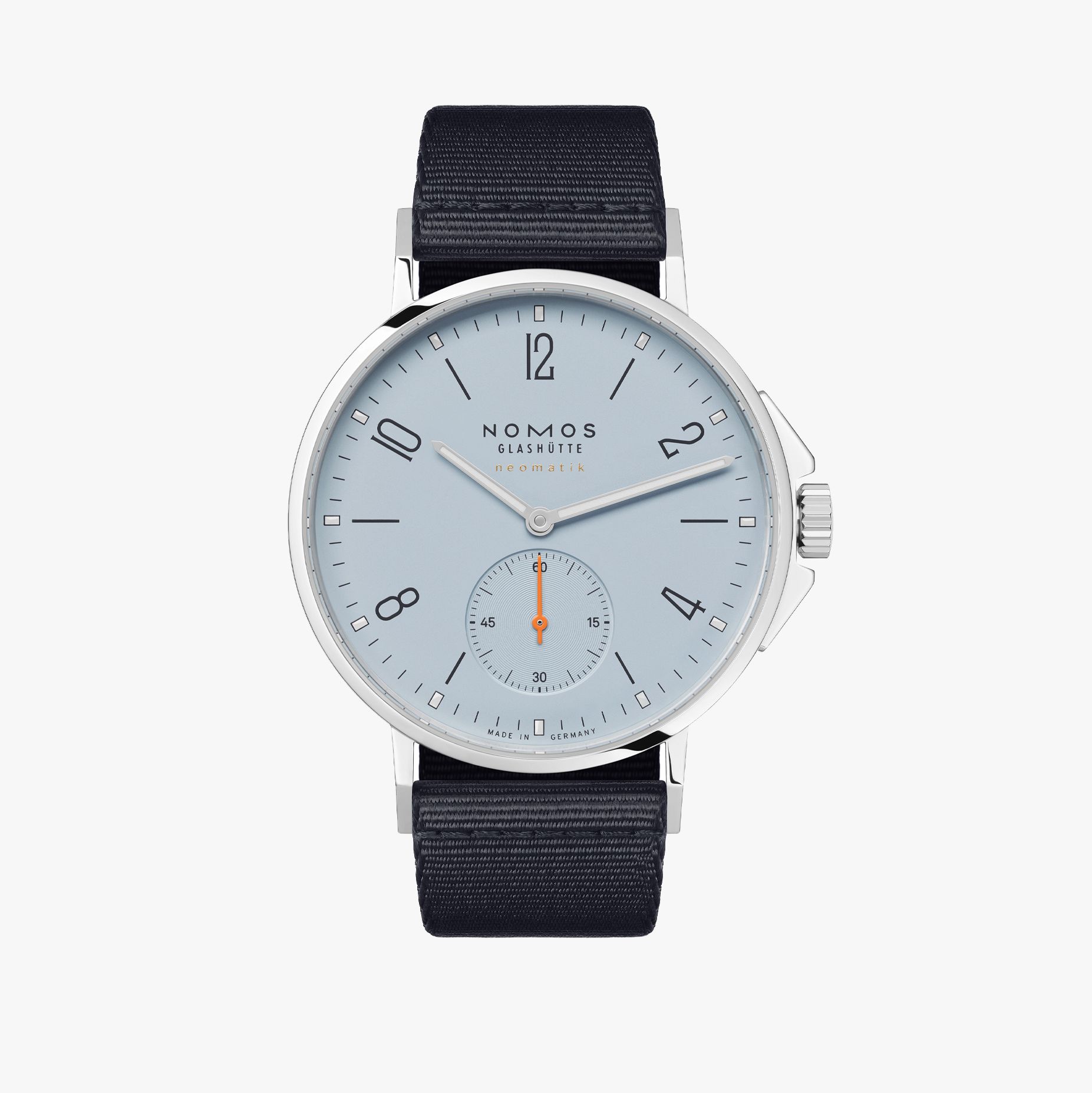 NOMOS アホイ ネオマティック スカイ 正面画像 NOMOSGLASHÜTTE＋FORTUNE TIME 表参道ヒルズ店