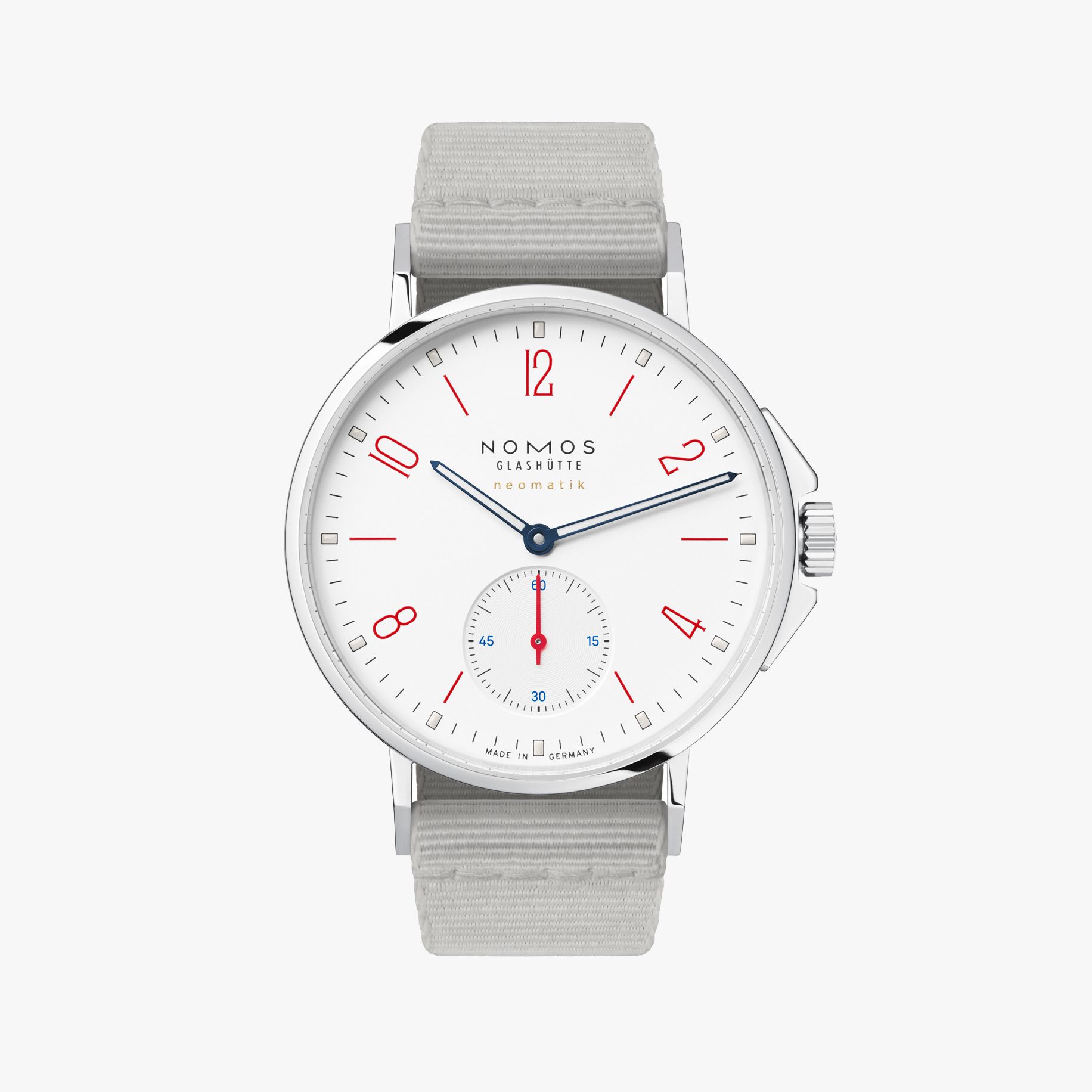 NOMOS アホイ ネオマティック シグナル ワイス 正面画像 NOMOSGLASHÜTTE＋FORTUNE TIME 表参道ヒルズ店