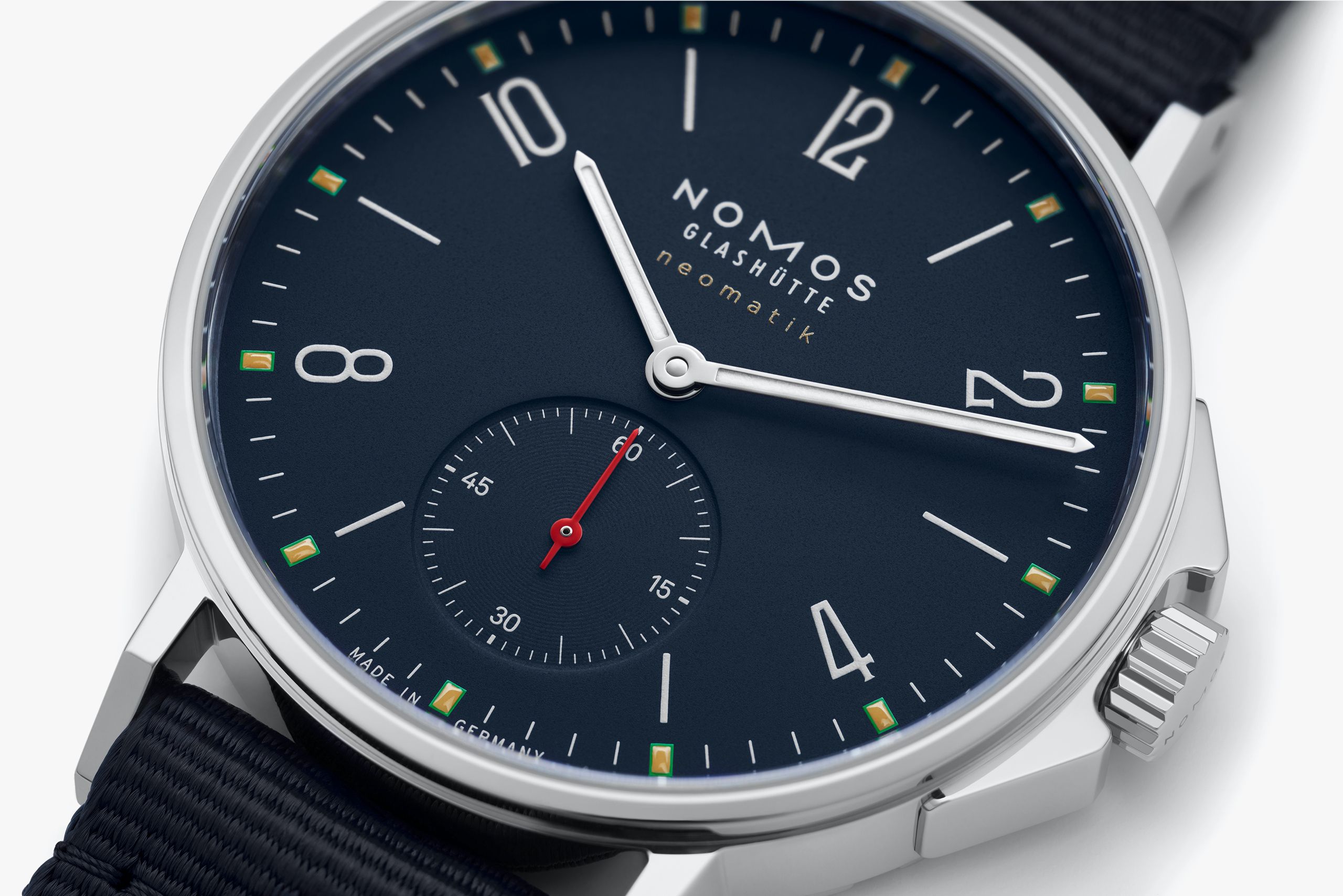 NOMOS アホイ ネオマティック アトランティック 文字盤画像 NOMOSGLASHÜTTE＋FORTUNE TIME 表参道ヒルズ店