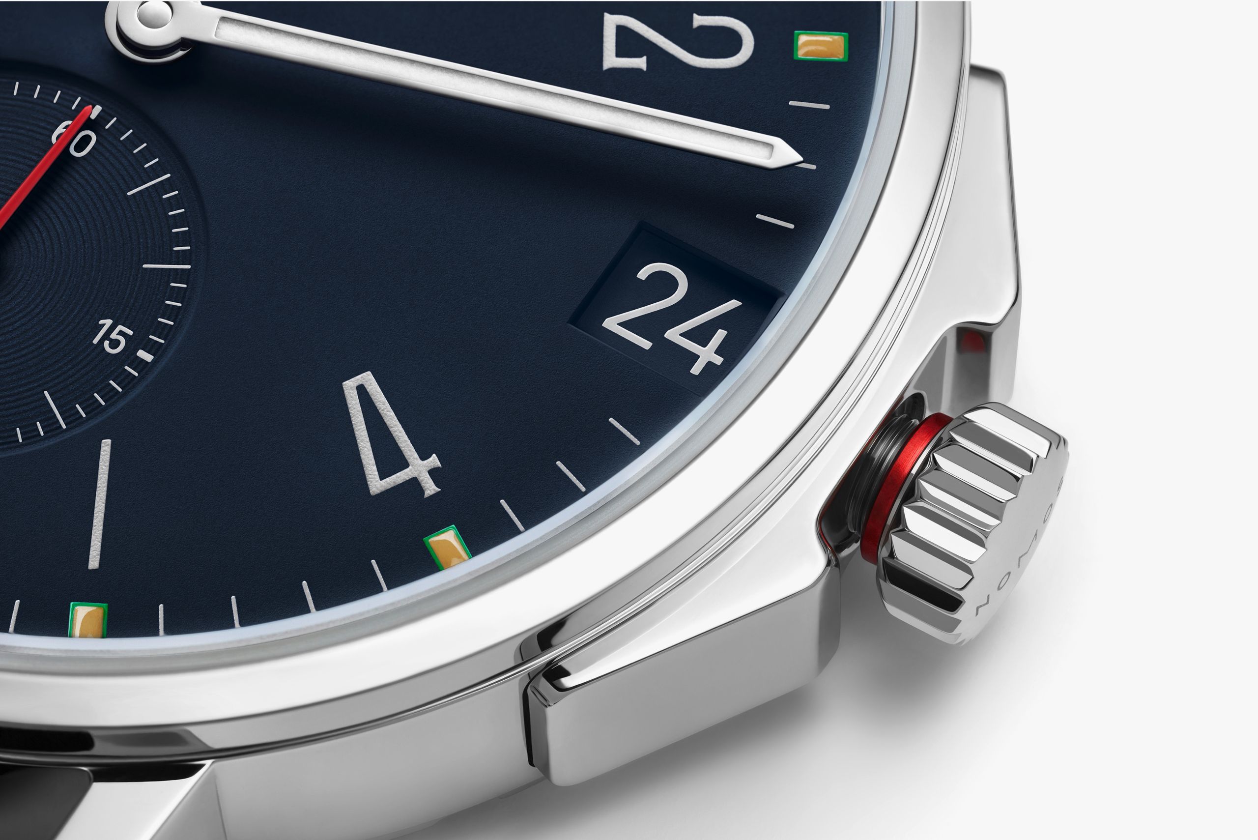 NOMOS アホイ ネオマティック 38 デイト アトランティック リュウズ画像 NOMOSGLASHÜTTE＋FORTUNE TIME 表参道ヒルズ店