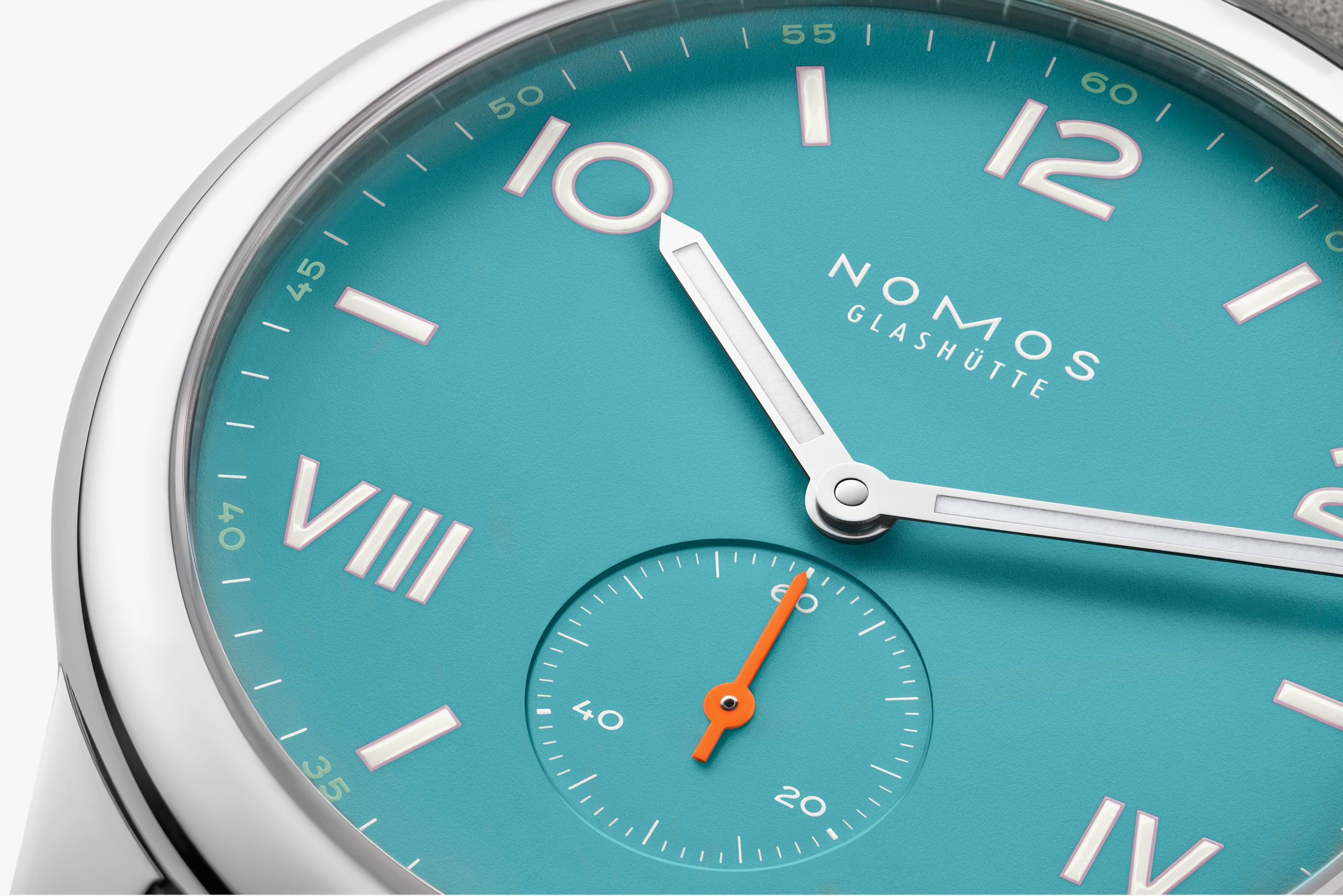 NOMOS クラブ 38 キャンパス エンドレスブルー アップ画像 NOMOSGLASHÜTTE＋FORTUNE TIME 表参道ヒルズ店