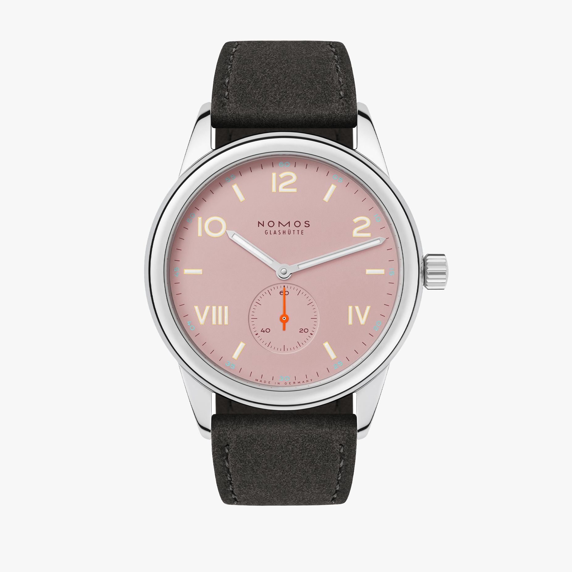 NOMOS クラブ 38 キャンパス フルローズ 正面画像 NOMOSGLASHÜTTE＋FORTUNE TIME 表参道ヒルズ店