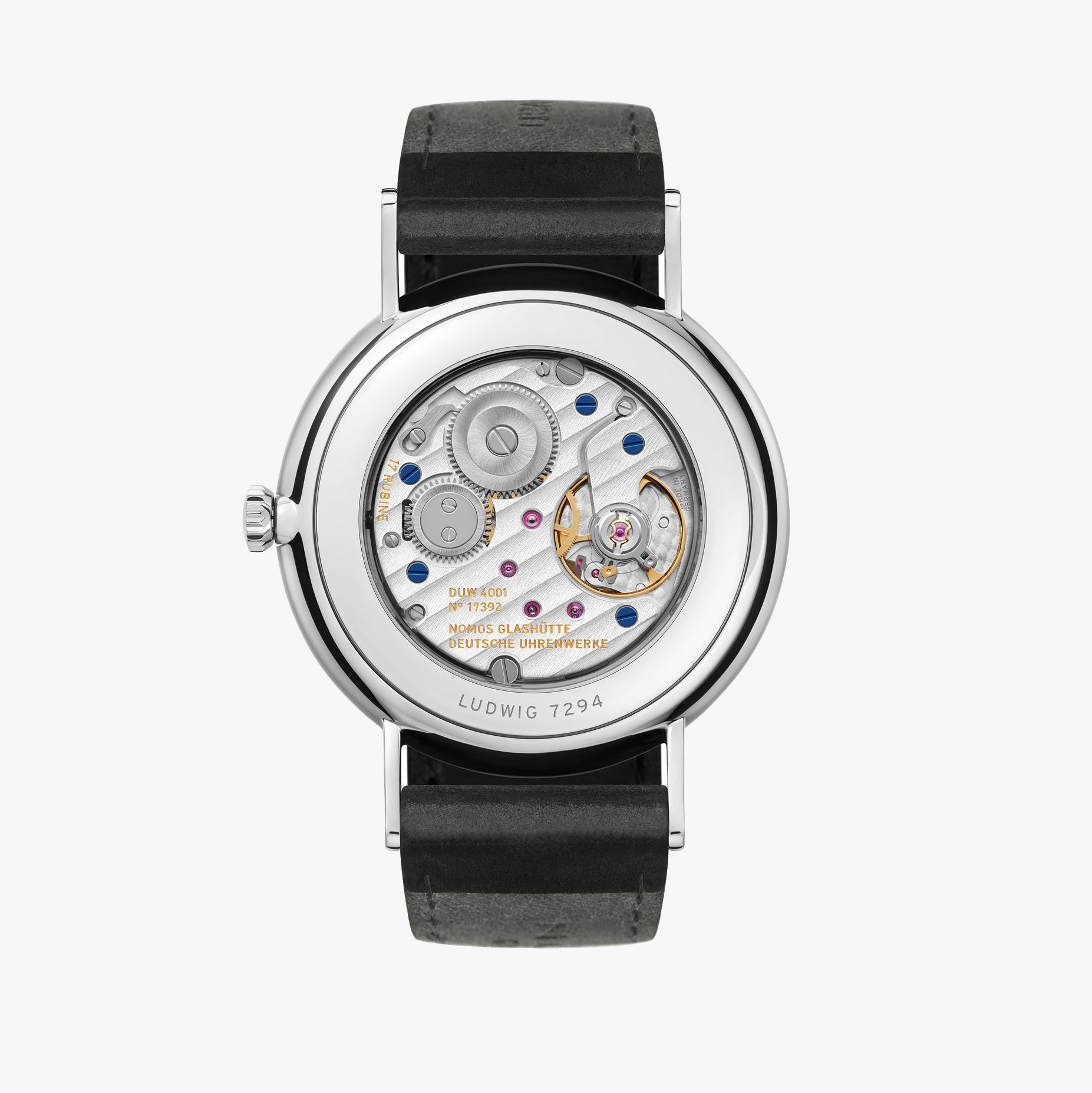 NOMOS ラドウィッグ 裏面画像 NOMOSGLASHÜTTE＋FORTUNE TIME 表参道ヒルズ店