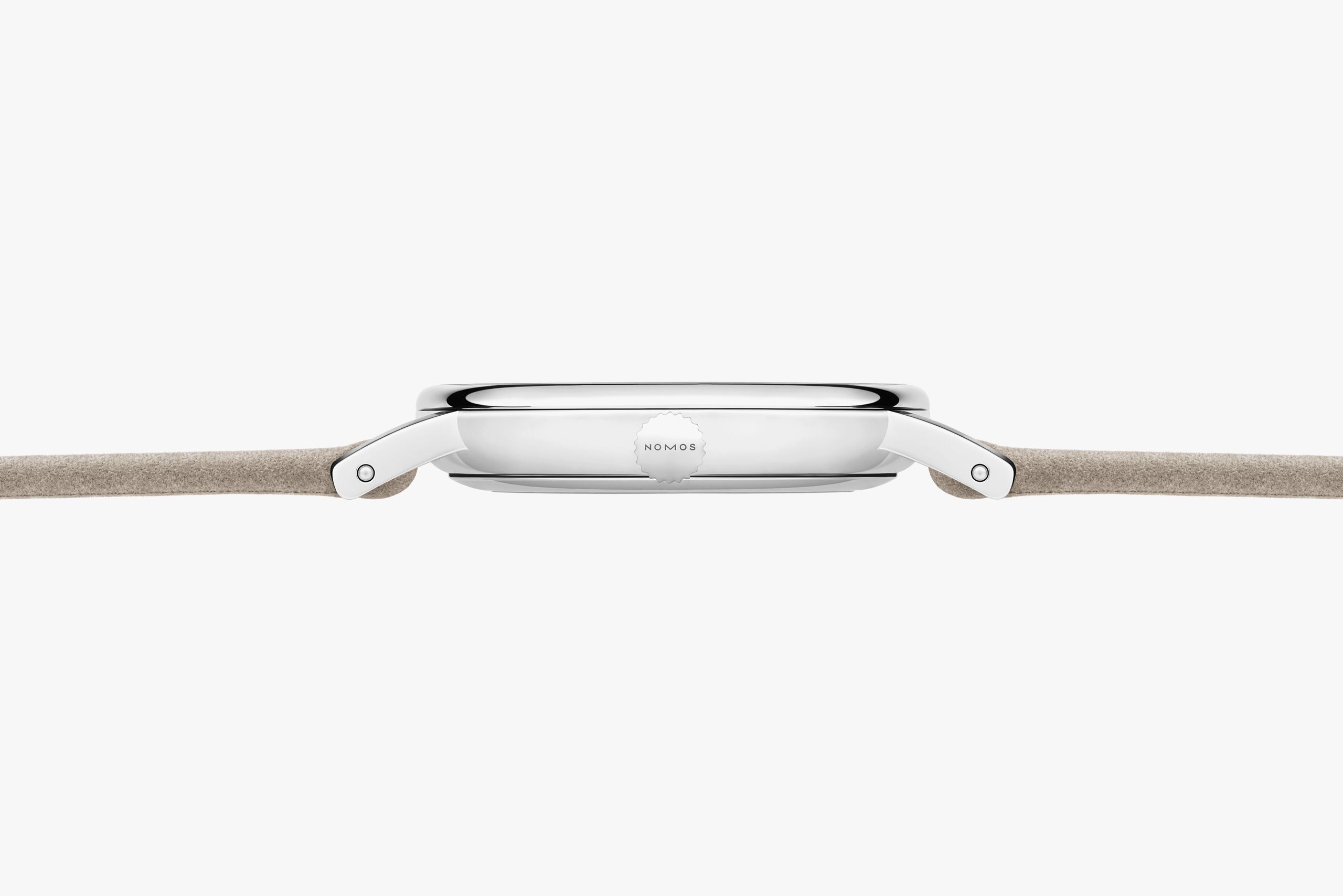 NOMOS ラドウィッグ 33 シャンパーニュ 側面画像 NOMOSGLASHÜTTE＋FORTUNE TIME 表参道ヒルズ店
