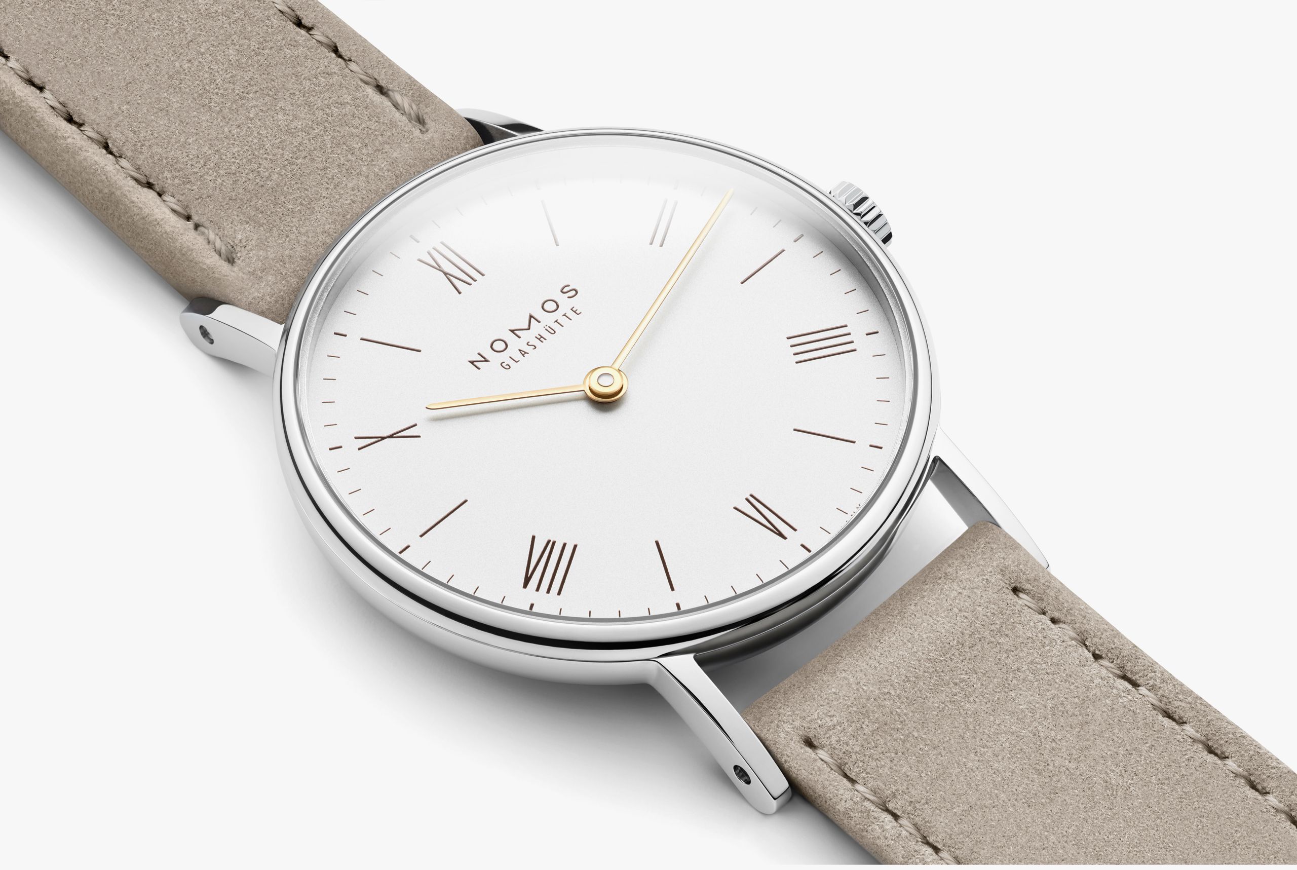 NOMOS ラドウィッグ 33 duo doré 斜め画像 NOMOSGLASHÜTTE＋FORTUNE TIME 表参道ヒルズ店