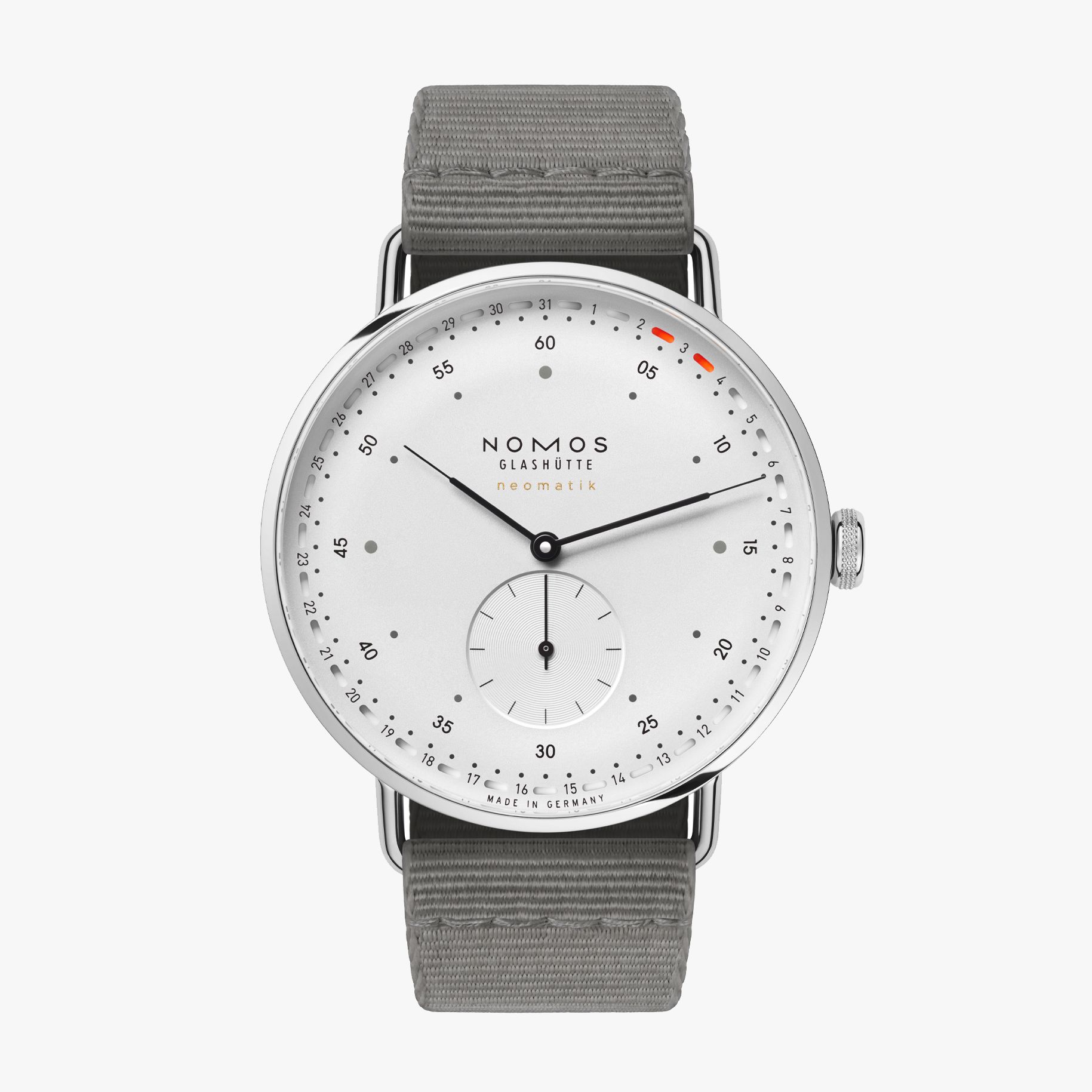 NOMOS メトロ ネオマティック 41 アップデイト 正面画像 NOMOSGLASHÜTTE＋FORTUNE TIME 表参道ヒルズ店