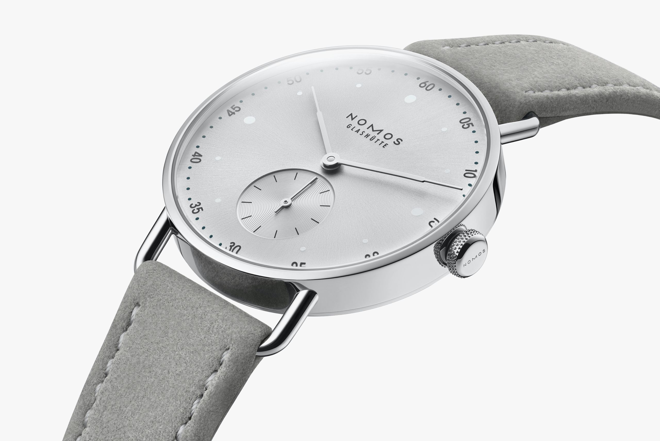 NOMOS メトロ 33 オールシルバー 全体画像 NOMOSGLASHÜTTE＋FORTUNE TIME 表参道ヒルズ店