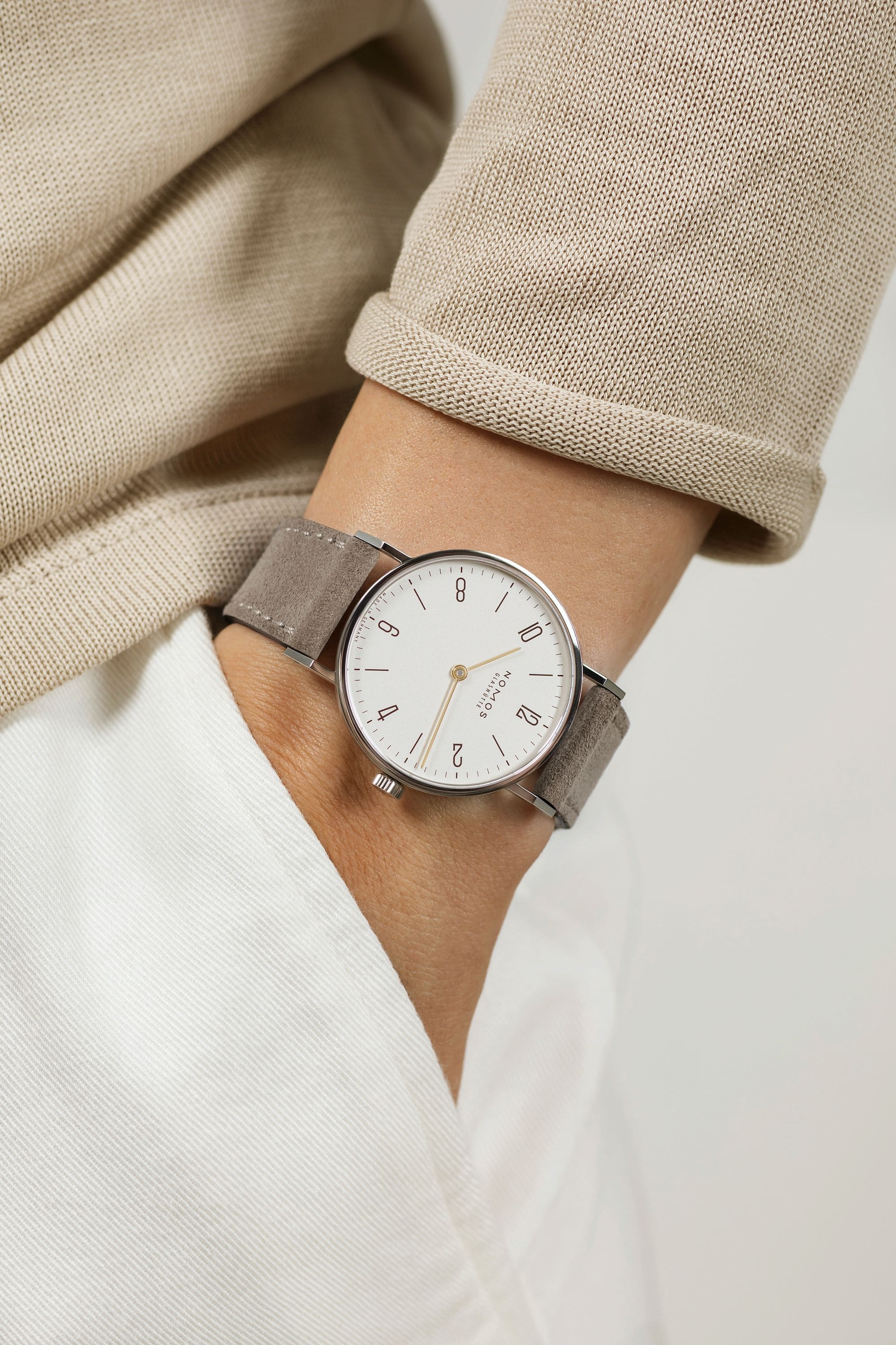 NOMOS タンジェント33duo doré 着用画像 NOMOSGLASHÜTTE＋FORTUNE TIME 表参道ヒルズ店