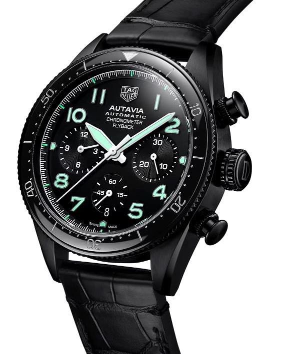 タグ・ホイヤー(TAG Heuer) オータヴィア クロノグラフ フライバック
