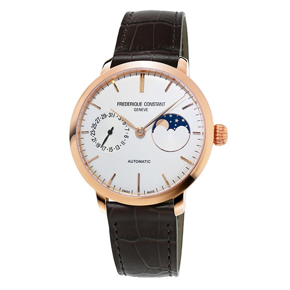 FREDERIQUE CONSTANT ムーンフェイズ腕時計 フレデリック・コンスタント(FREDERIQUE CONSTANT) スリムライン