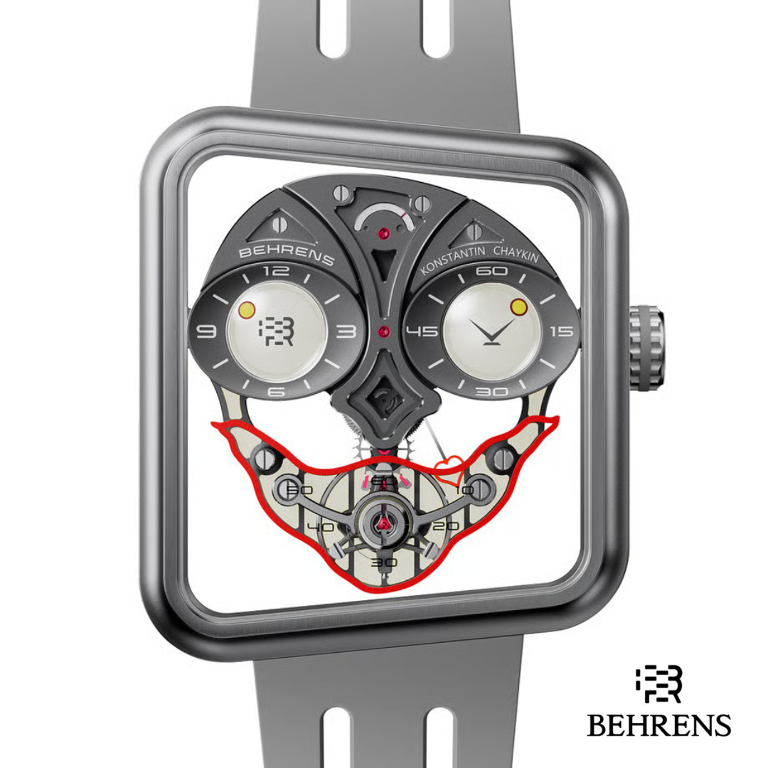 BEHRENS  KONSTANTIN CHAYKIN  BHR033TI 大成功を収めた2022 年のコラボレーションから3年。 BEHRENS とKONSTANTIN CHAYKIN はふたたび手を組み、新たな作品「Ace of Heart」を世に送り出します。 数量限定で制作されるこの新たなコレクションは、BEHRENS のアイコン、「ウルトラライト」のアシンメトリーデザインとKONSTANTIN CHAYKIN のシグネチャー、「ジョーカー」のデザイン要素を融合させた両者の特徴を活かしたコラボレーションとなりました
