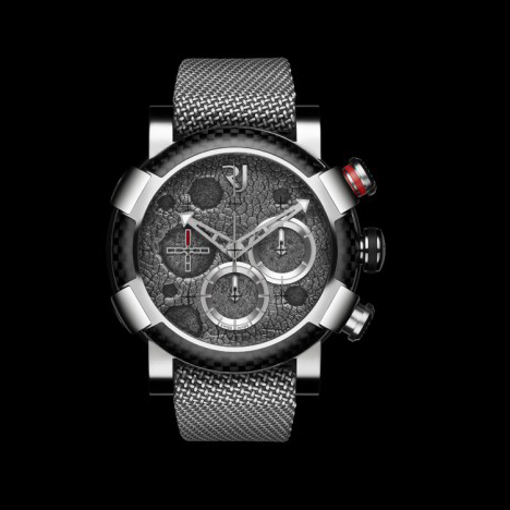 RJ
MOON DUST CHRONOGRAPH STEEL CARBON | アールジェイ ムーンダスト クロノグラフ スチールカーボン