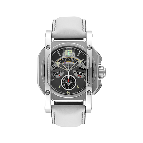 VISCONTI
Chronograph Silver Shadow | ヴィスコンティ クロノグラフ シルバーシャドウ