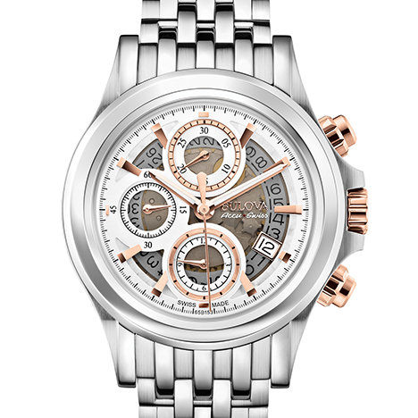 【新品】ブローバ　スイス製腕時計　63B199