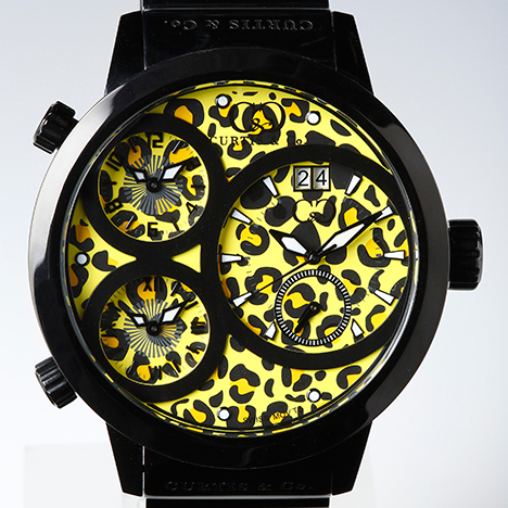 Curtis & Co.
Big Time WORLD 57mm 4Time Zone | カーティス ビックタイム57ミリ イエローレオパード/ブラックケース