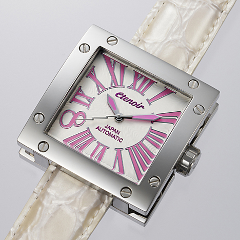 etenoir
GRAND SQUARE AUTOMATIC PINK/WHITE | エテノワール グランドスクエア オートマチック ピンク/ホワイト