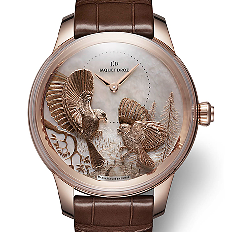 JAQUET DROZ
 Petite Heure Minute Relief Seasons Autumn | ジャケ・ドロー プティ・ウール ミニット レリーフ シーズン オータム