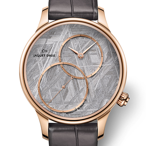 JAQUET DROZ
Grande Seconde Off-Centered Meteorite | ジャケ・ドロー グラン・セコンド オフセンター メテオライト