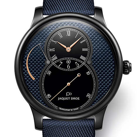 JAQUET DROZ
Grande Seconde Power Reserve Ceramic Clous de Paris | ジャケ・ドロー グラン・セコンド パワーリザーブ セラミック クル・ド・パリ