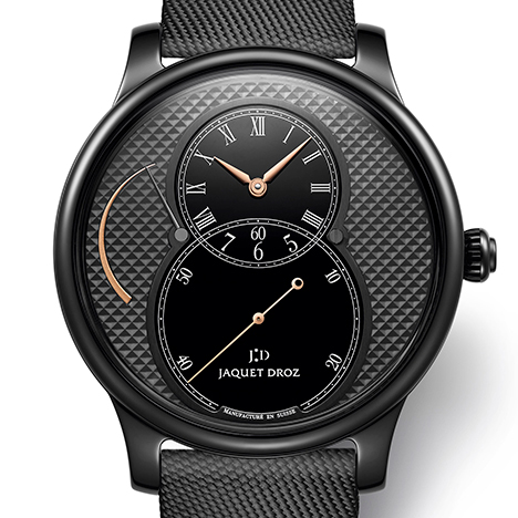 JAQUET DROZ
Grande Seconde Power Reserve Ceramic Clous de Paris | ジャケ・ドロー グラン・セコンド パワーリザーブ セラミック クル・ド・パリ